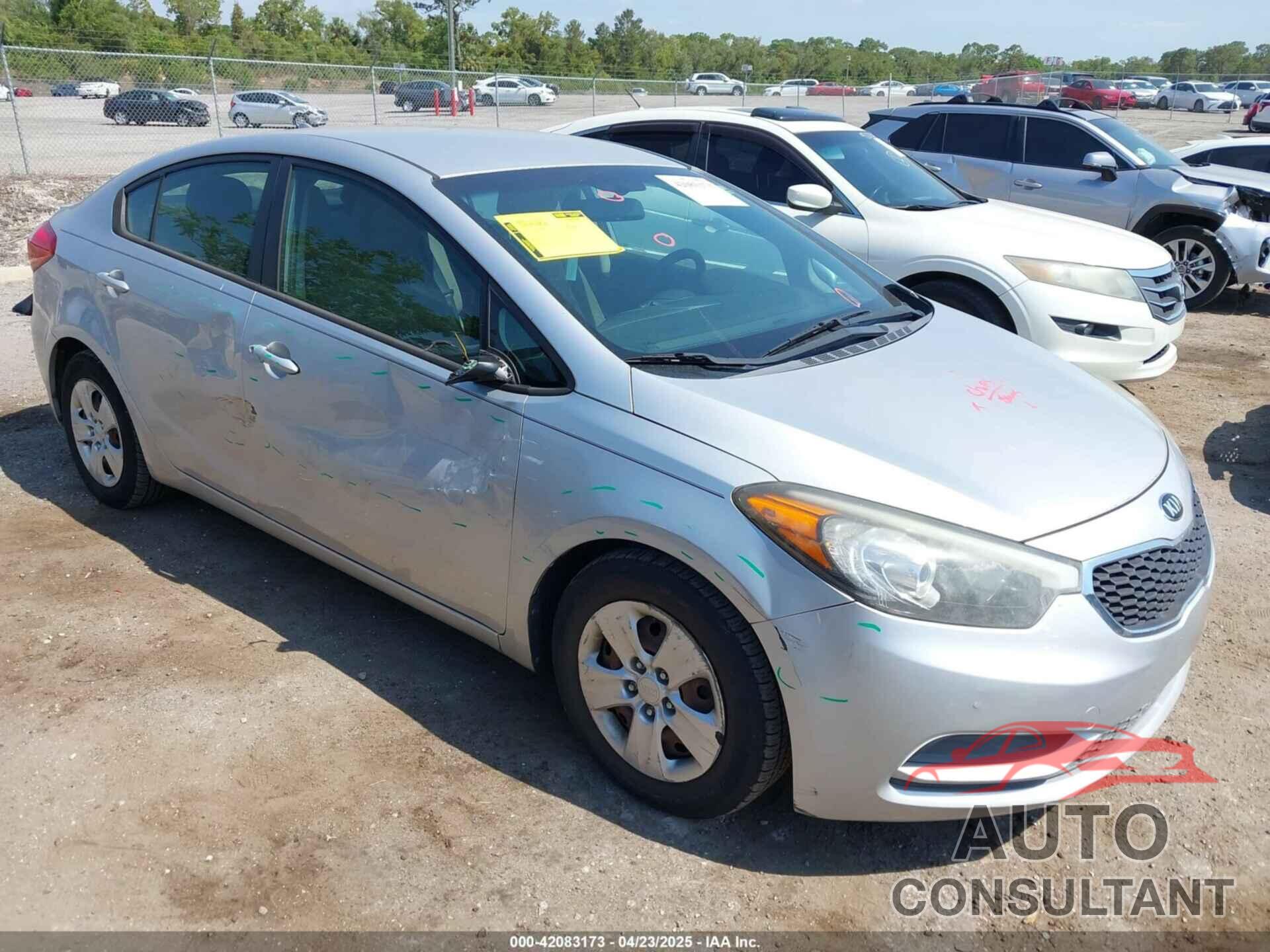 KIA FORTE 2015 - KNAFK4A63F5380569
