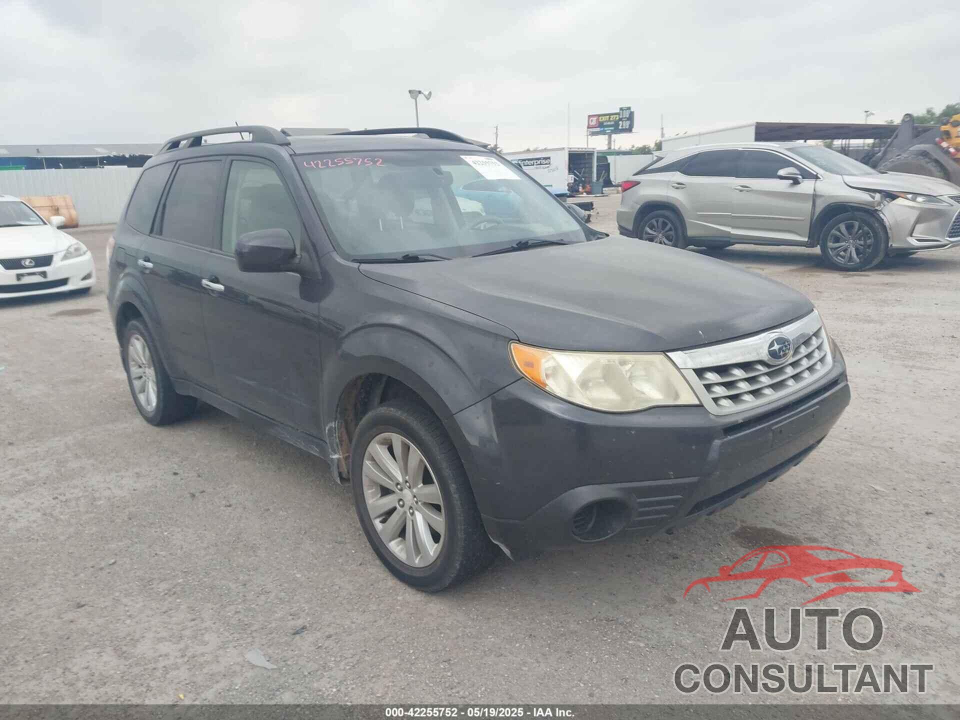 SUBARU FORESTER 2011 - JF2SHBDC5BH743292