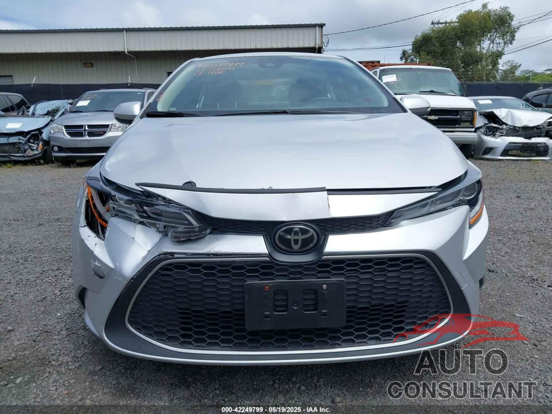 TOYOTA COROLLA 2021 - JTDFPMAE4MJ119628