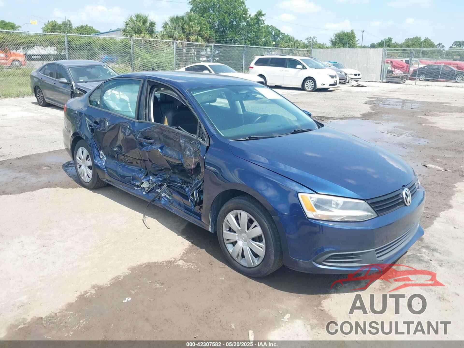 VOLKSWAGEN JETTA 2014 - 3VWD17AJ8EM381872