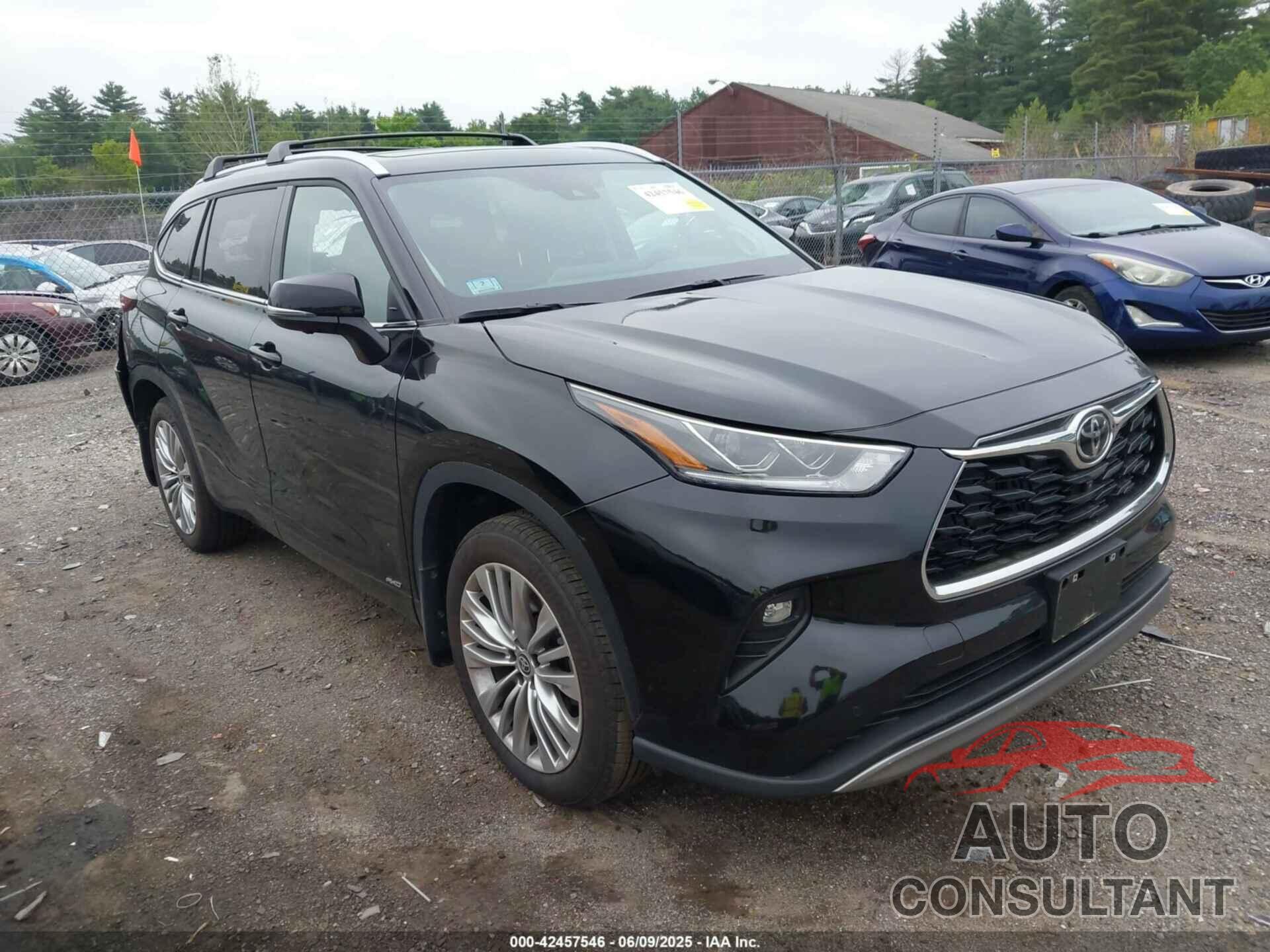 TOYOTA HIGHLANDER HYBRID 2025 - 5TDEBRCH9SS654002