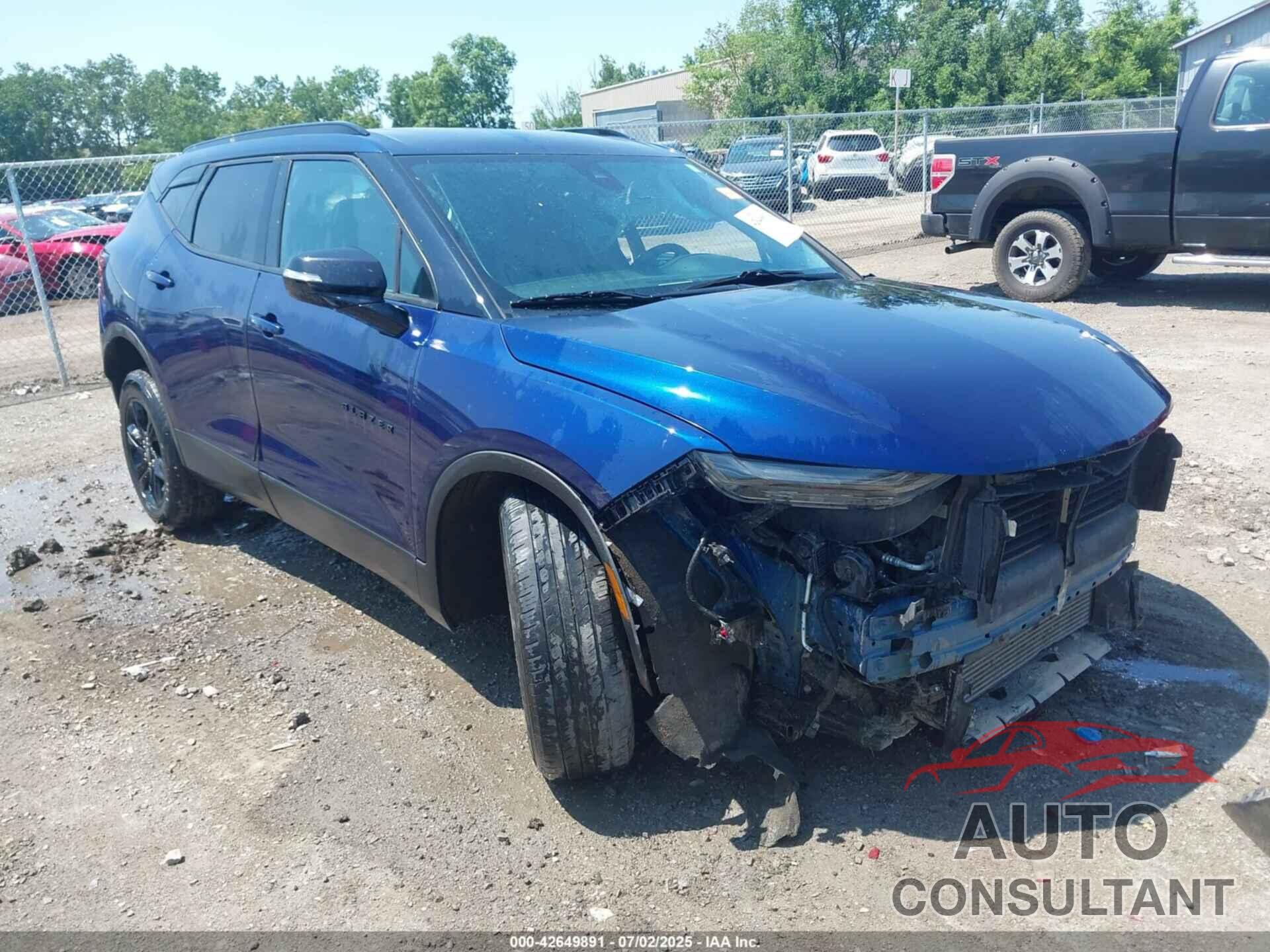 CHEVROLET BLAZER 2022 - 3GNKBCR47NS150558