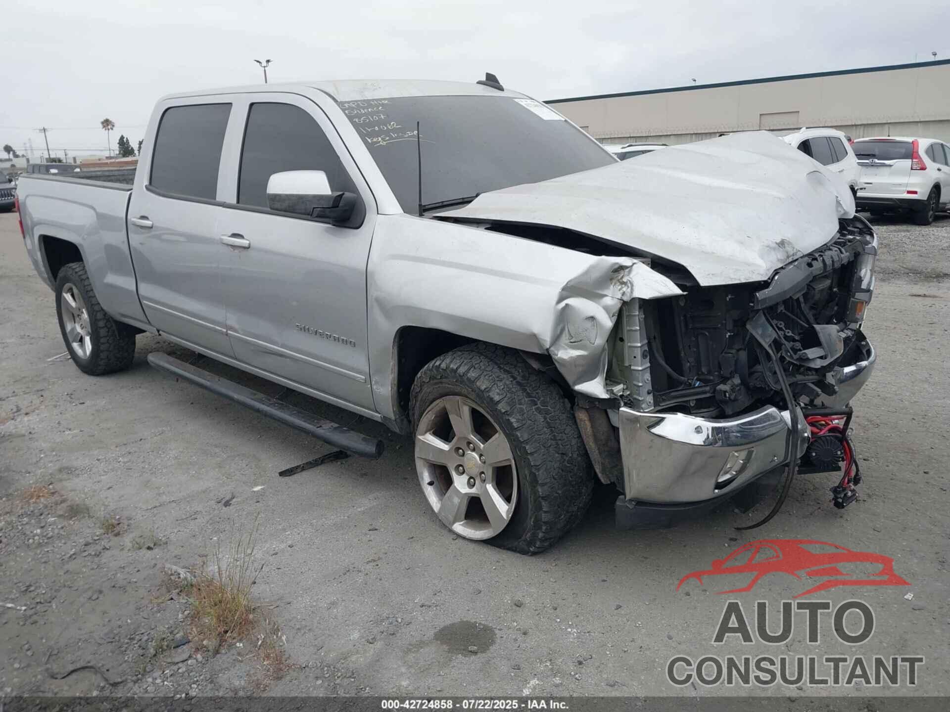 CHEVROLET SILVERADO 1500 2017 - 1GCPCREC1HF140063