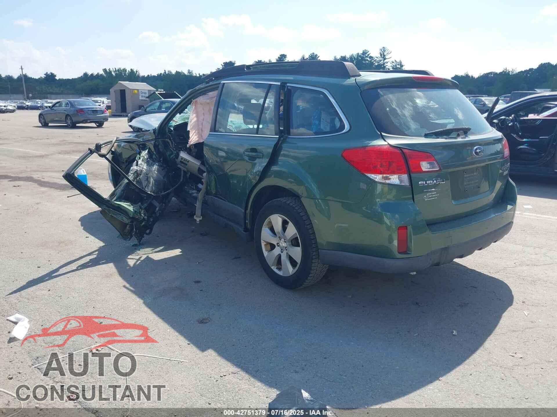 SUBARU OUTBACK 2013 - 4S4BRBAC4D3201712