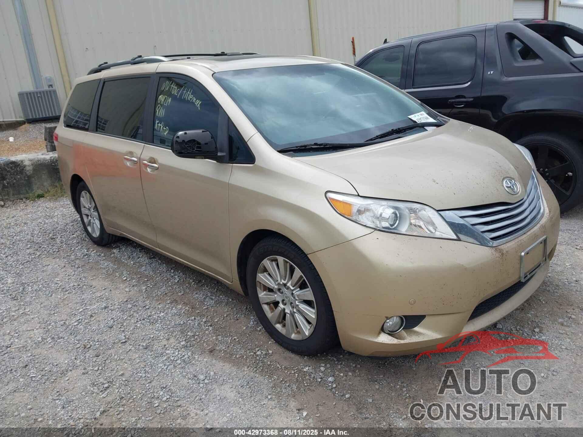 TOYOTA SIENNA 2011 - 5TDYK3DC8BS041219