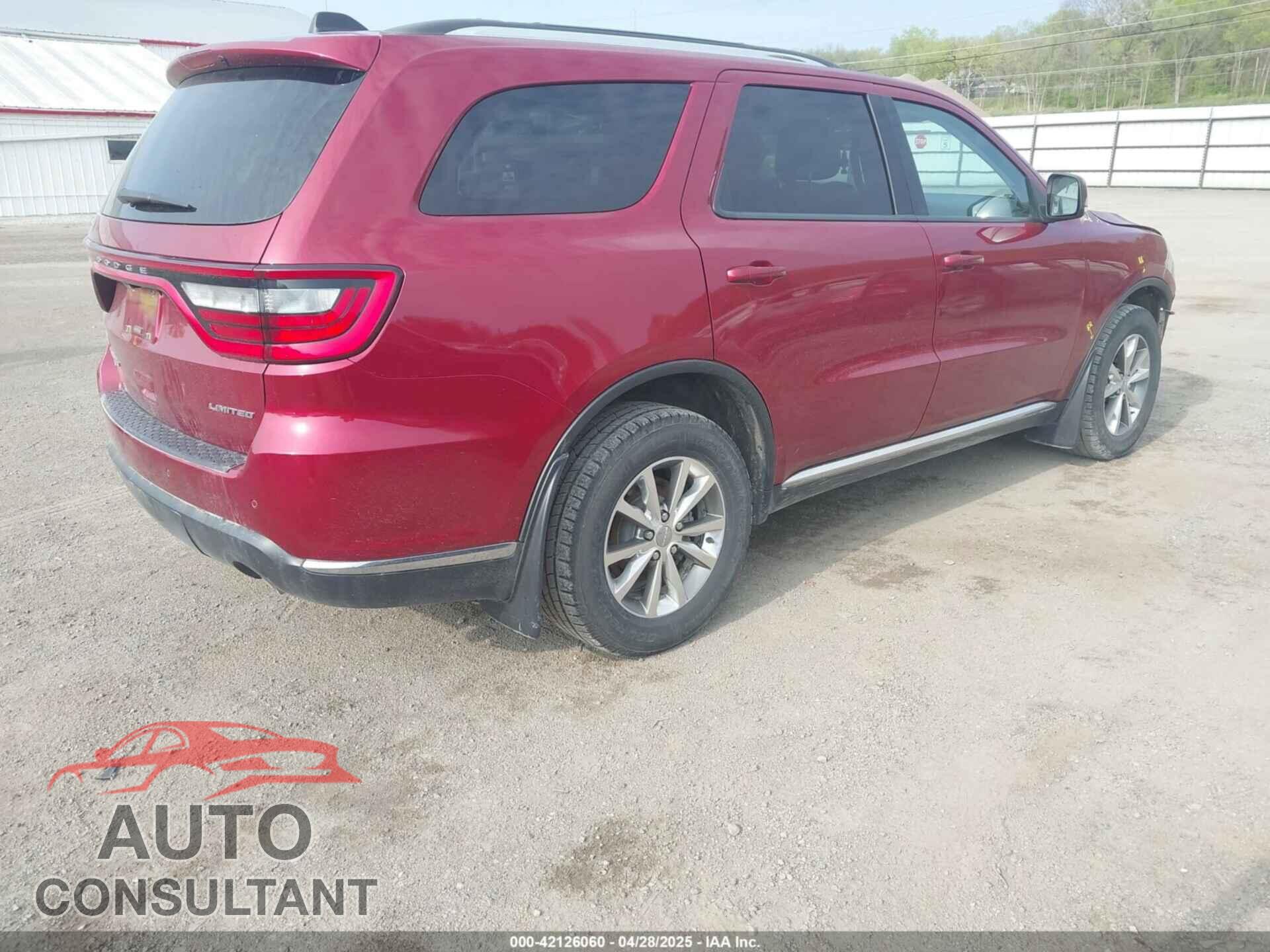 DODGE DURANGO 2014 - 1C4RDJDG6EC539592
