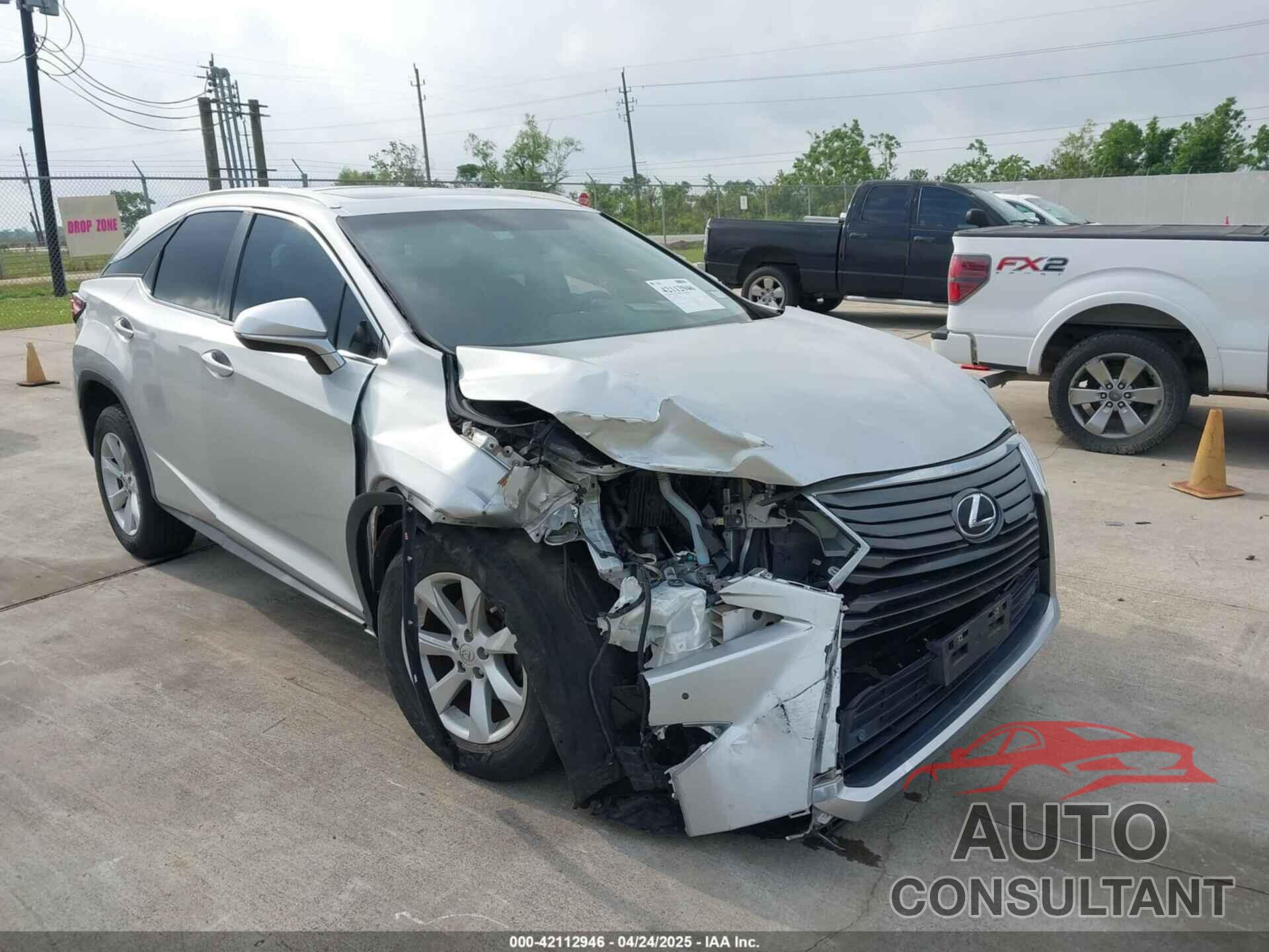 LEXUS RX 350 2016 - 2T2ZZMCA4GC013614
