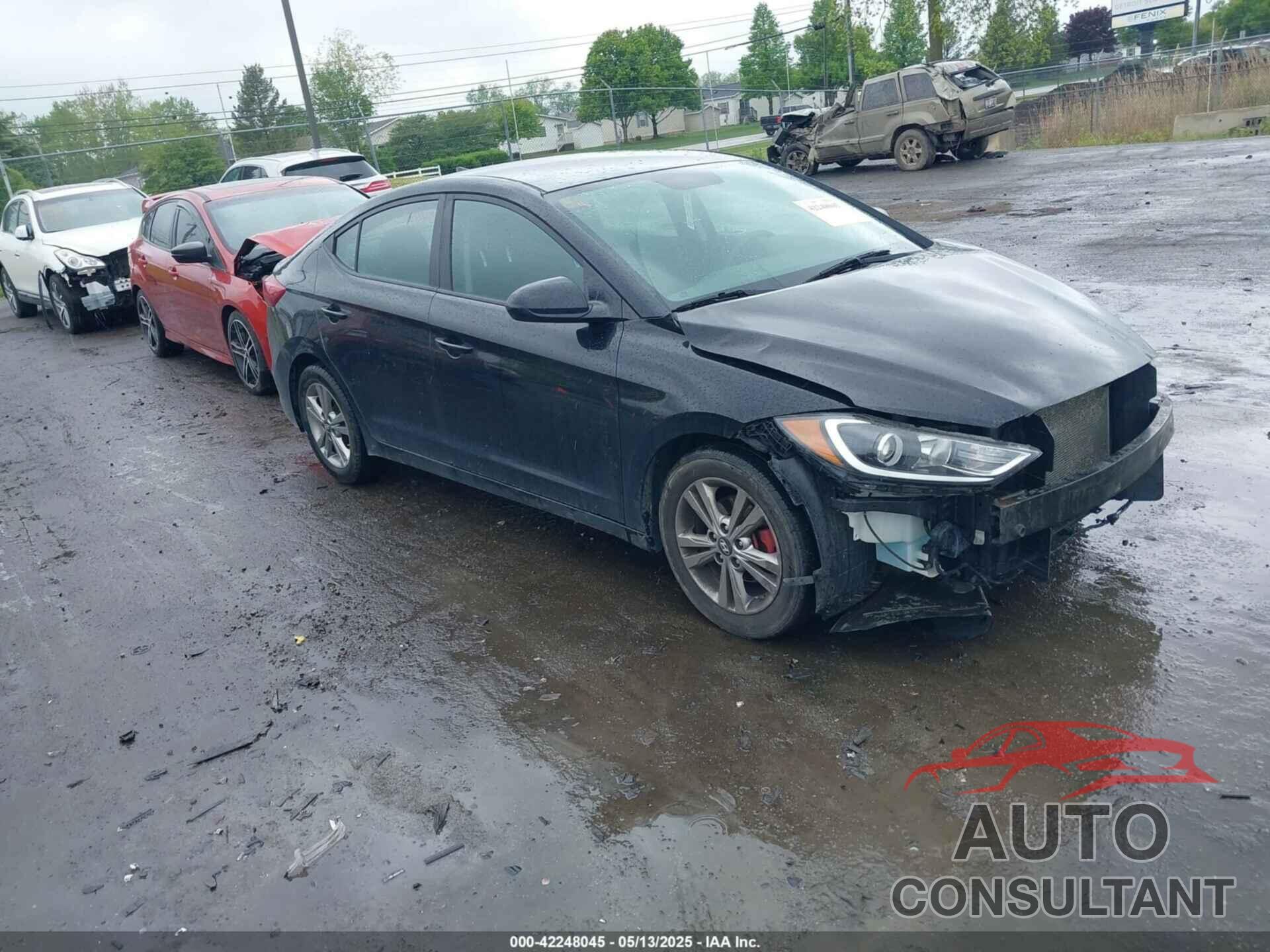 HYUNDAI ELANTRA 2018 - KMHD84LFXJU505339