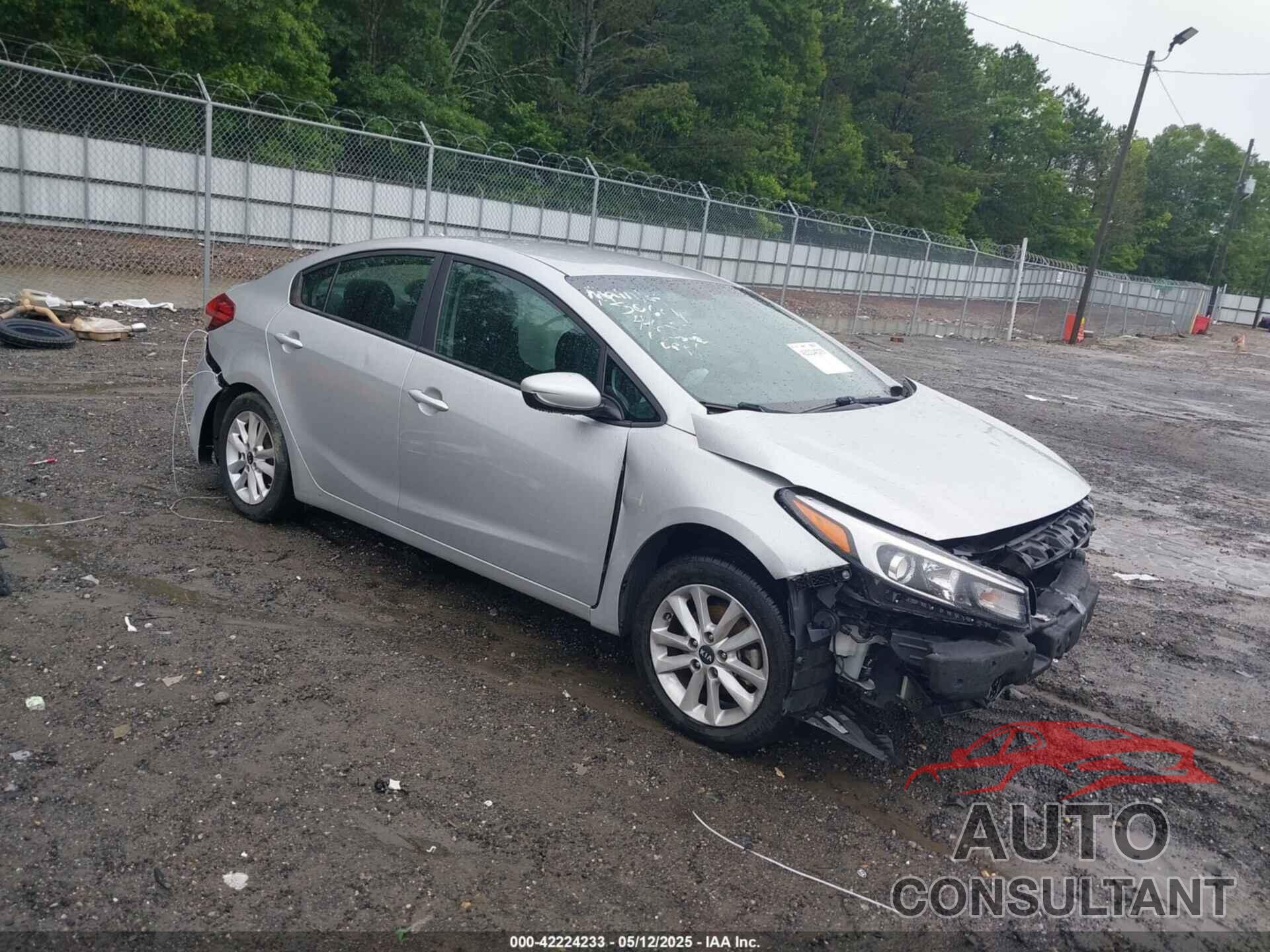 KIA FORTE 2017 - 3KPFL4A74HE006665