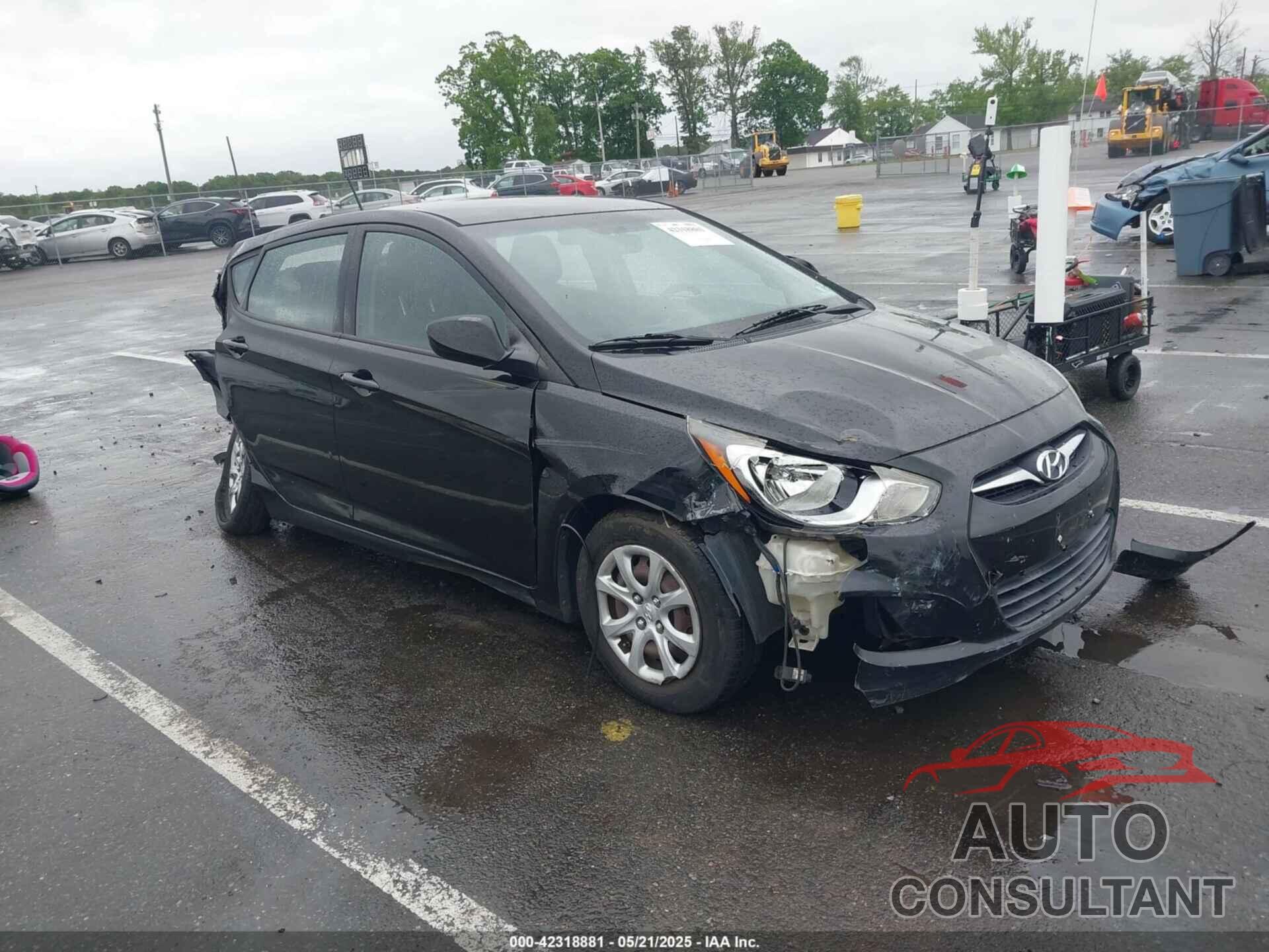 HYUNDAI ACCENT 2012 - KMHCT5AE4CU022894
