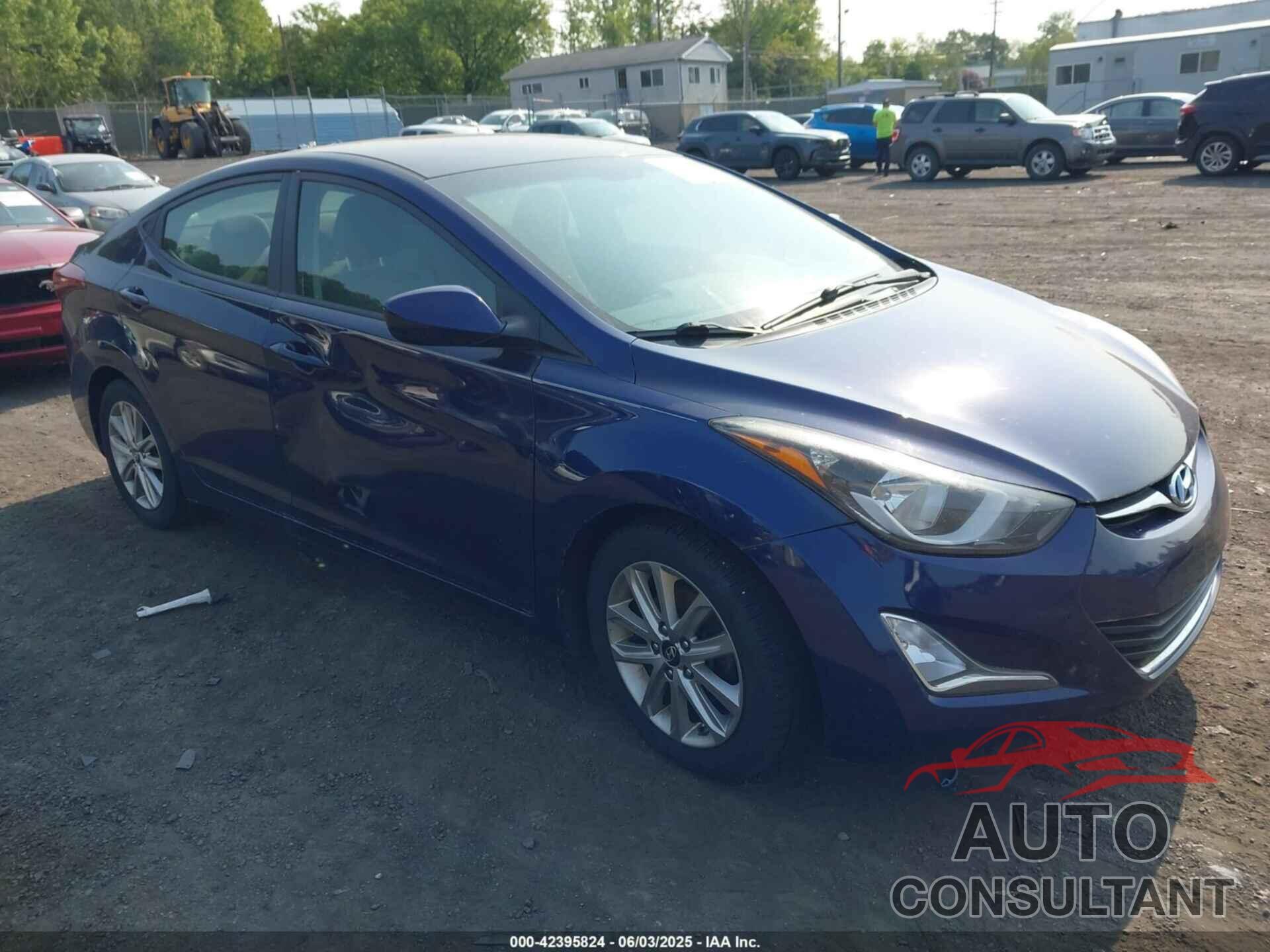 HYUNDAI ELANTRA 2014 - 5NPDH4AE7EH540192