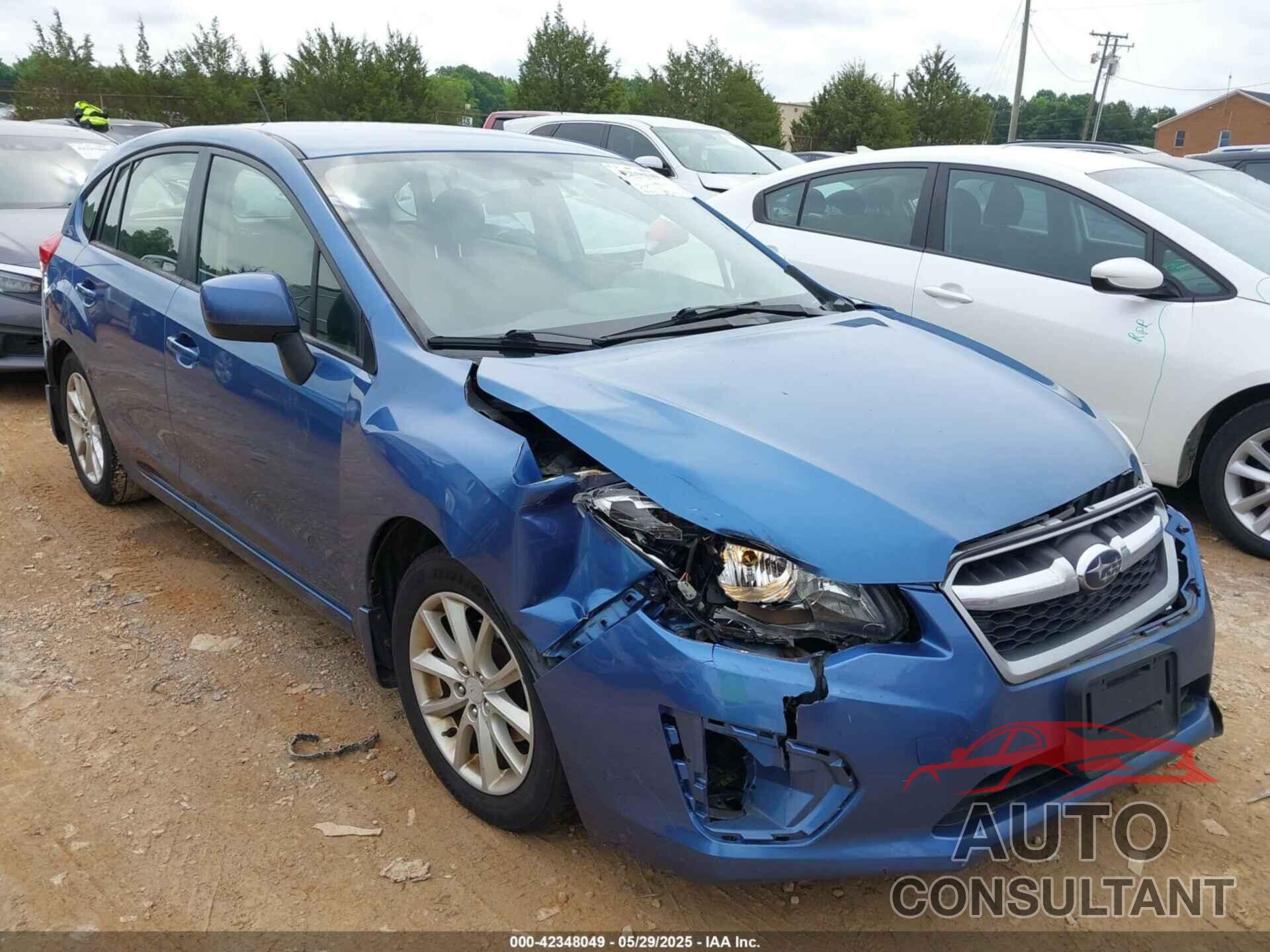 SUBARU IMPREZA 2014 - JF1GPAC68E9241068
