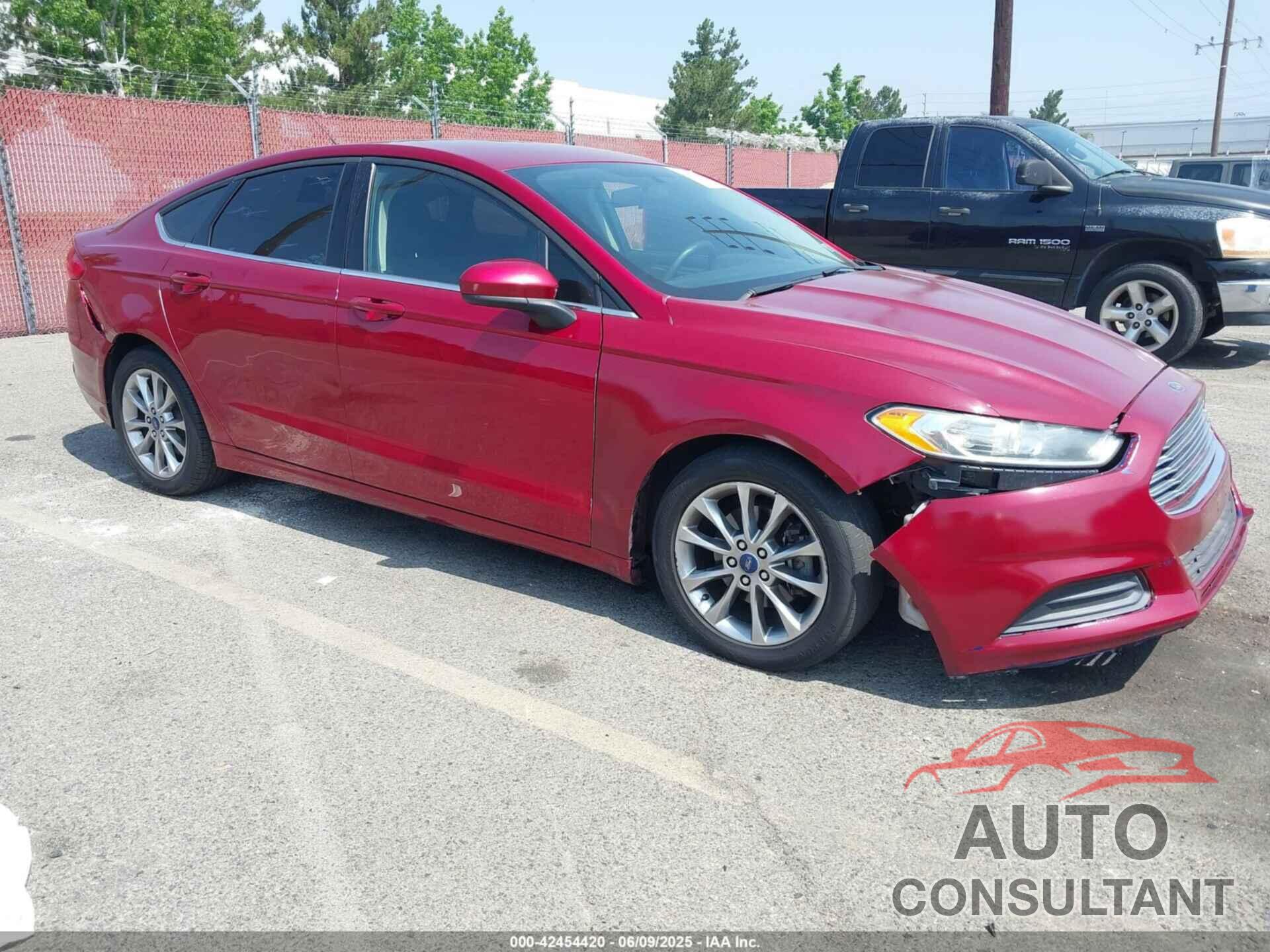 FORD FUSION 2017 - 3FA6P0H7XHR416565