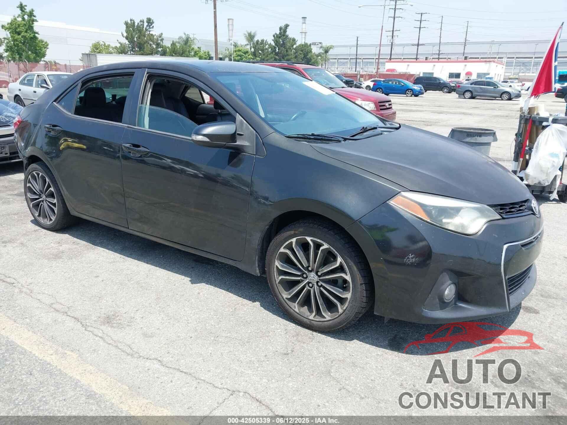 TOYOTA COROLLA 2015 - 2T1BURHE4FC386454