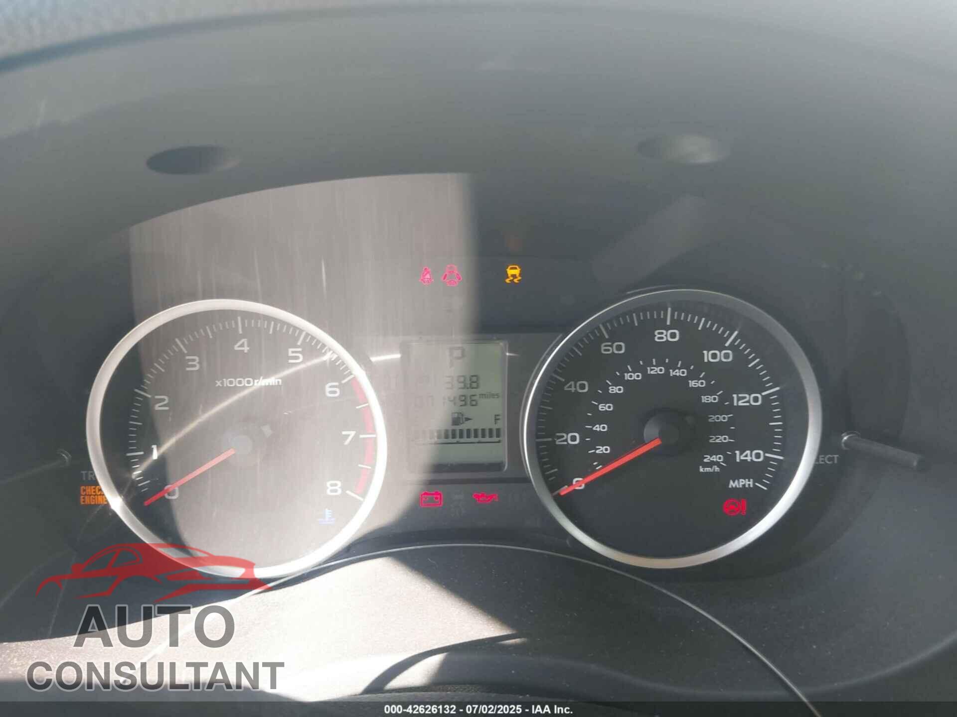 SUBARU FORESTER 2017 - JF2SJAEC6HH507546