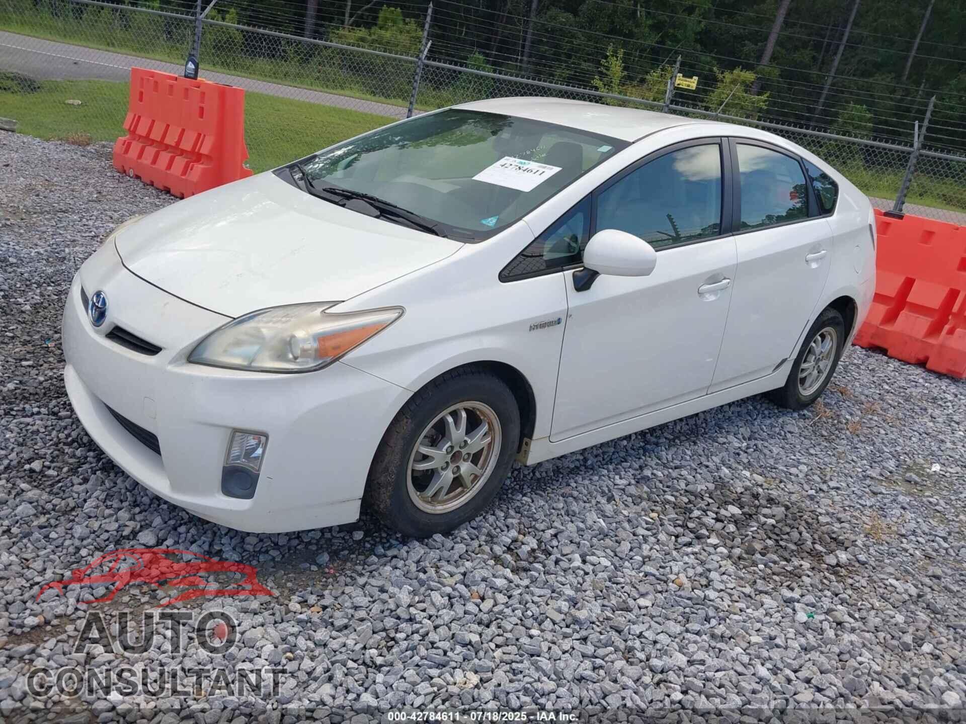 TOYOTA PRIUS 2010 - JTDKN3DU6A5210941