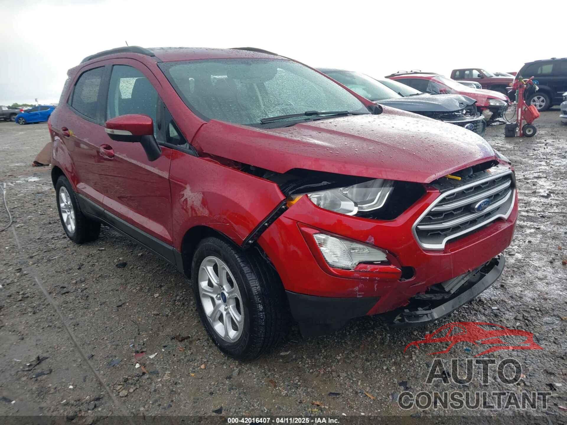 FORD ECOSPORT 2020 - MAJ3S2GE5LC382894