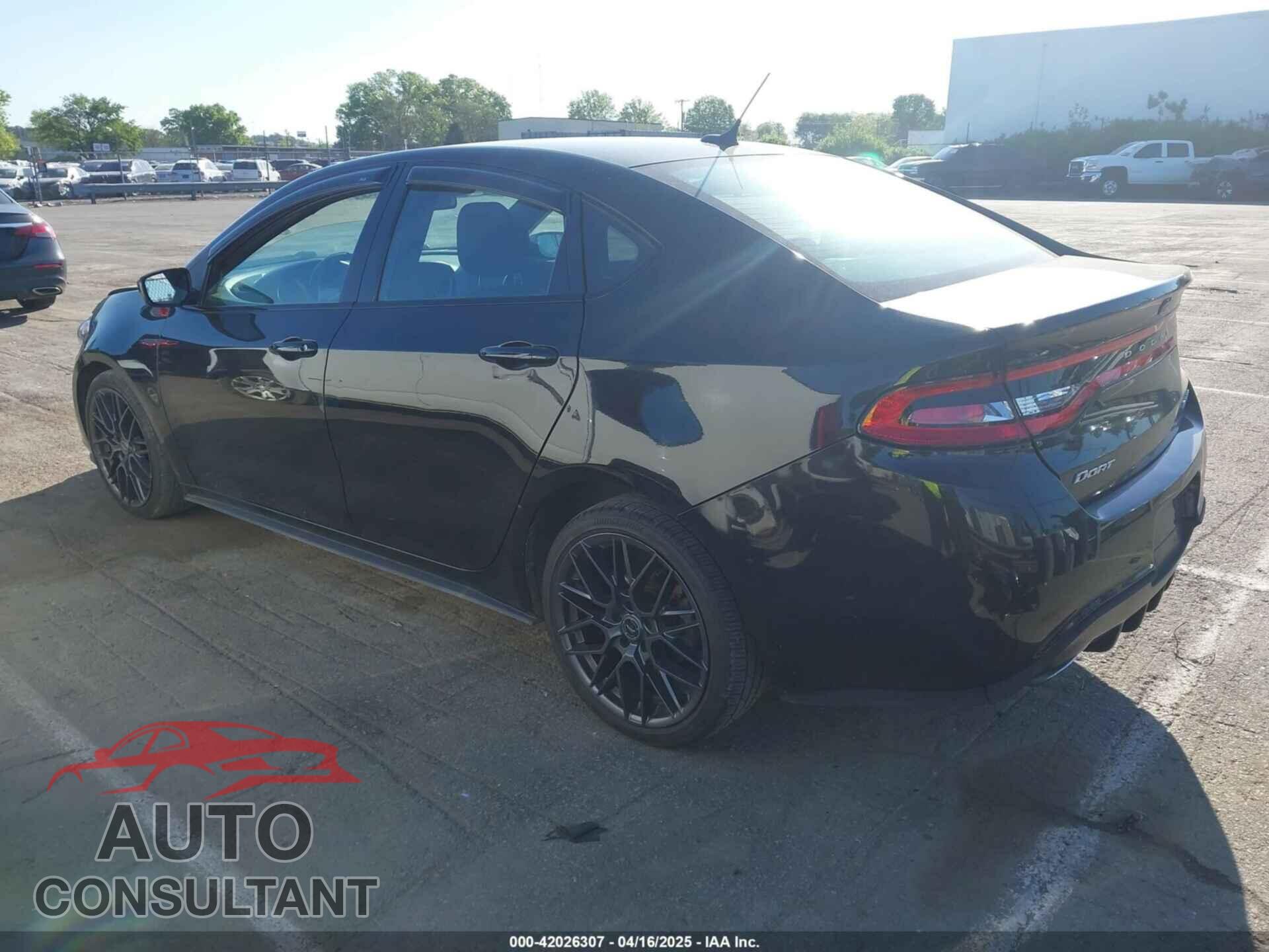 DODGE DART 2015 - 1C3CDFBB7FD320604