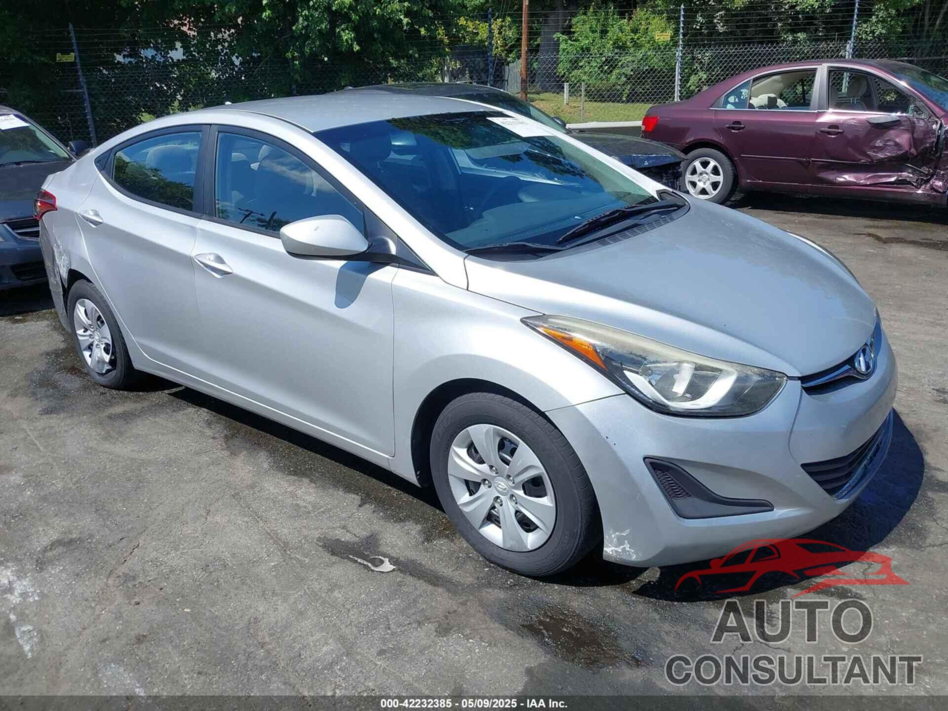 HYUNDAI ELANTRA 2016 - 5NPDH4AEXGH696729