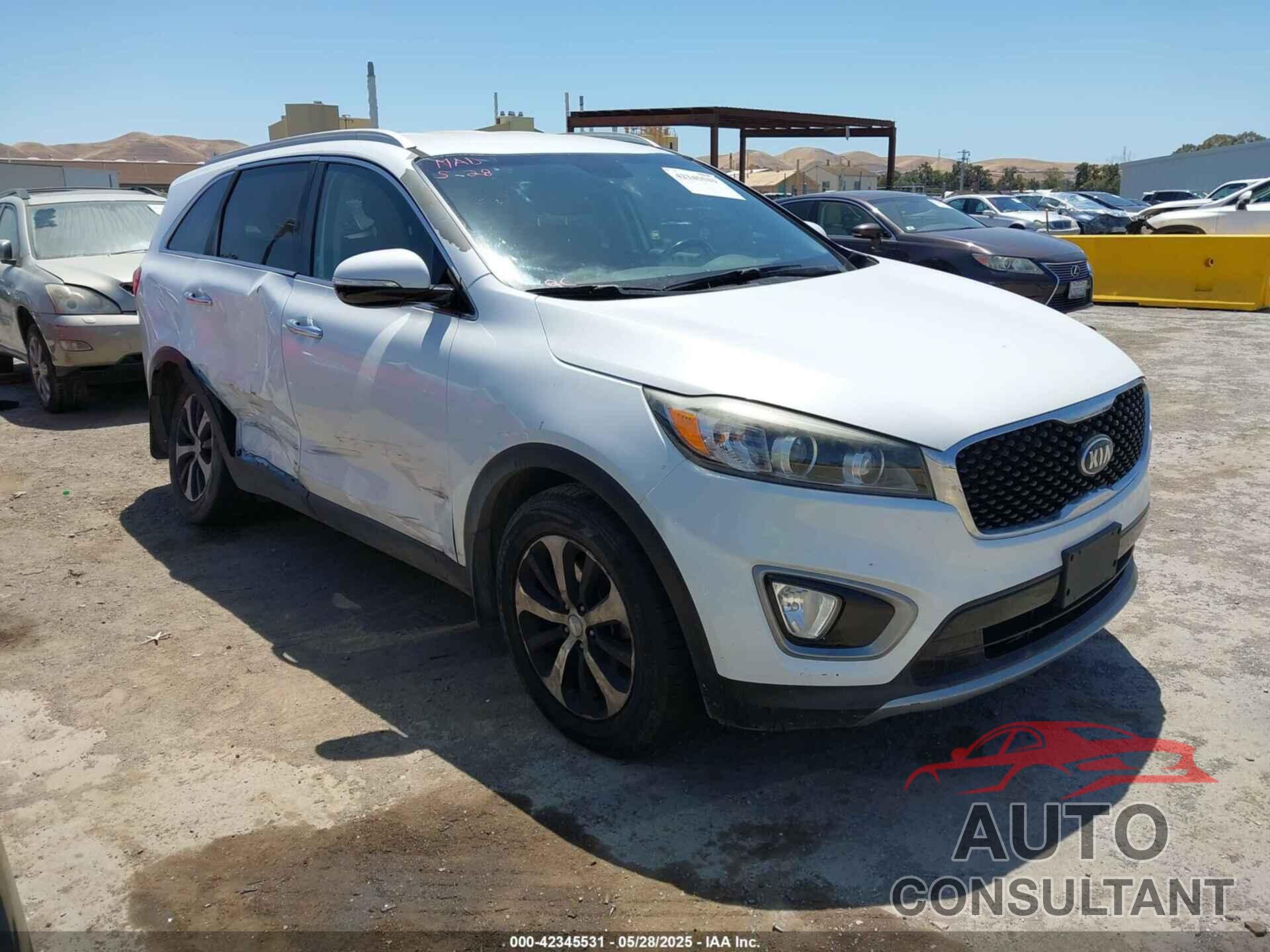 KIA SORENTO 2016 - 5XYPH4A16GG126972