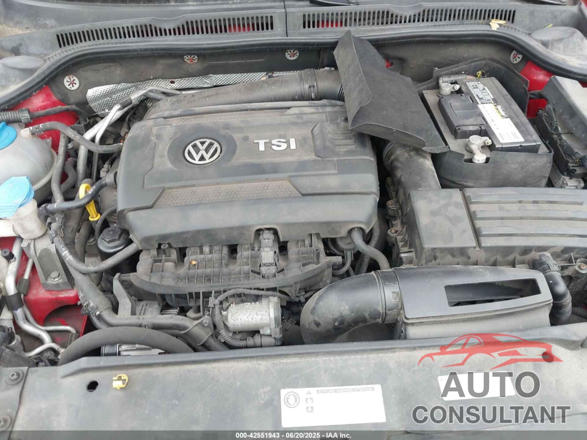 VOLKSWAGEN JETTA 2014 - 3VW4T7AJ9EM351239