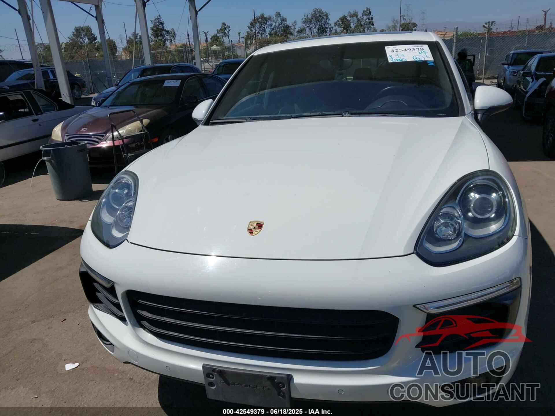 PORSCHE CAYENNE E-HYBRID 2016 - WP1AE2A25GLA63734