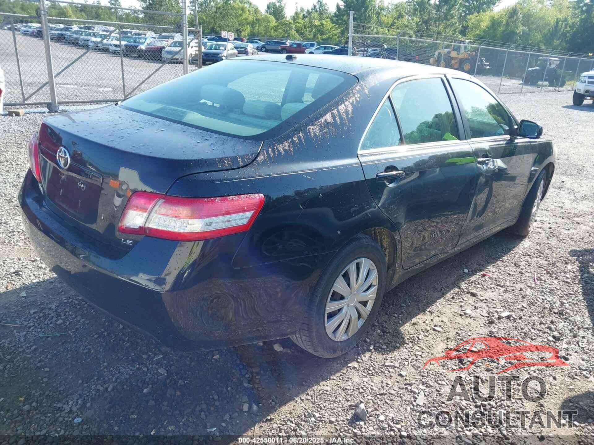 TOYOTA CAMRY 2011 - 4T4BF3EK2BR187516
