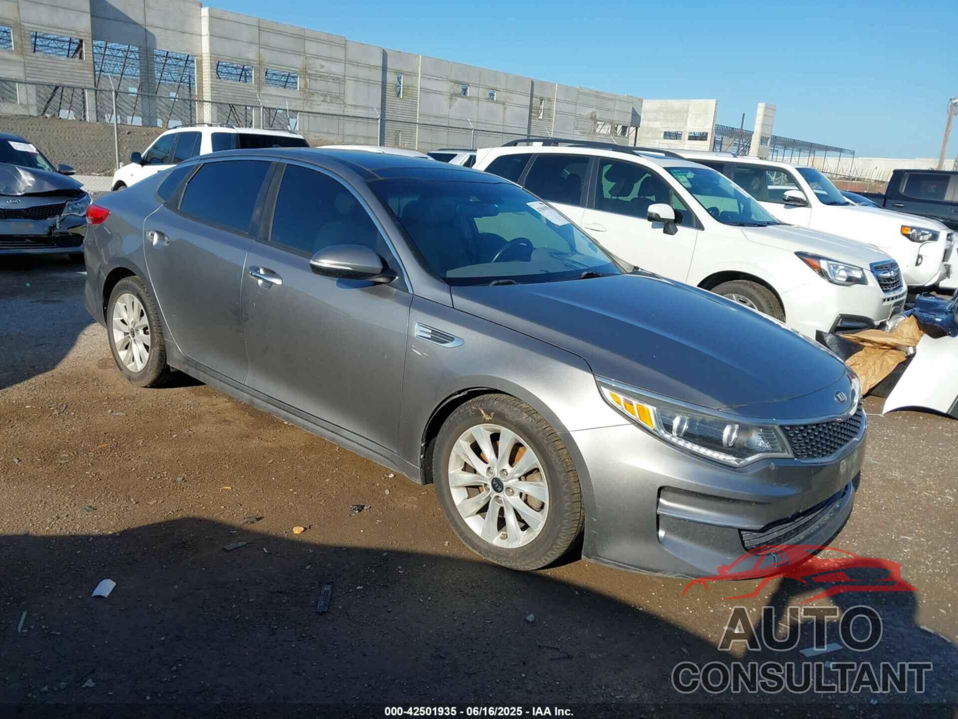 KIA OPTIMA 2016 - 5XXGU4L37GG008900