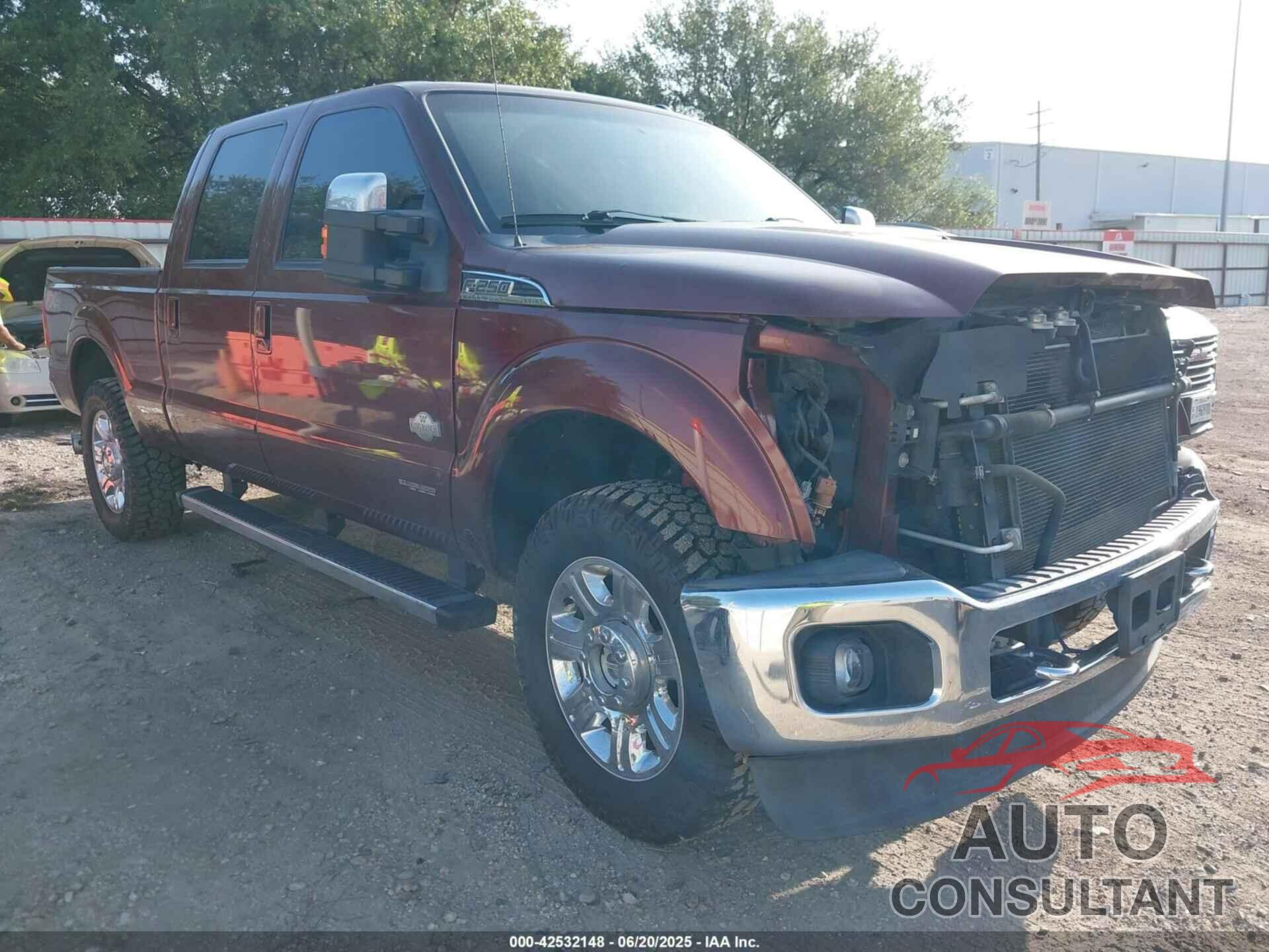 FORD F-250 2015 - 1FT7W2BT2FEC10580
