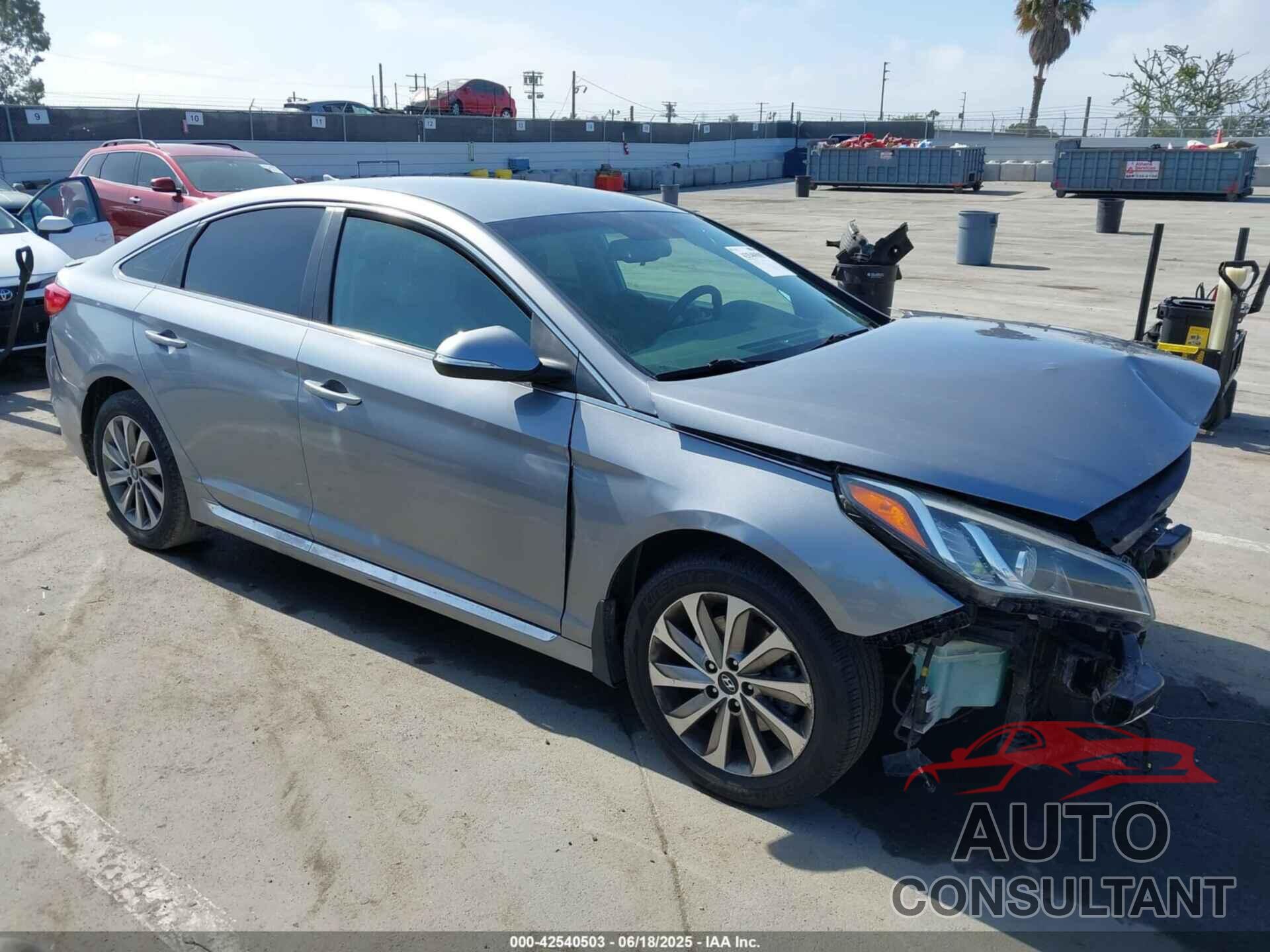 HYUNDAI SONATA 2017 - 5NPE34AF3HH513054