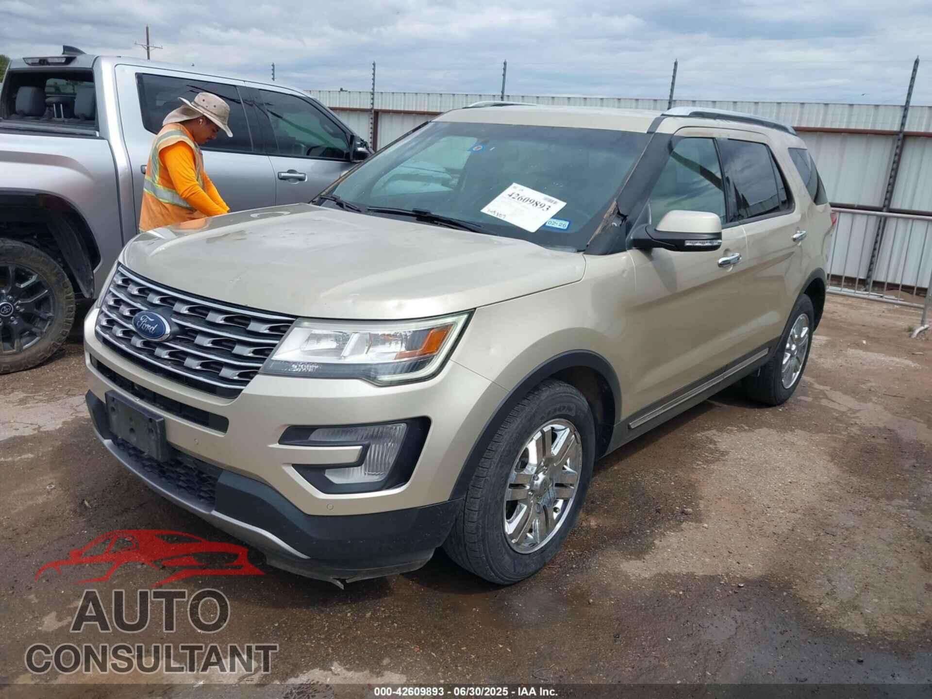 FORD EXPLORER 2017 - 1FM5K7F85HGD40409