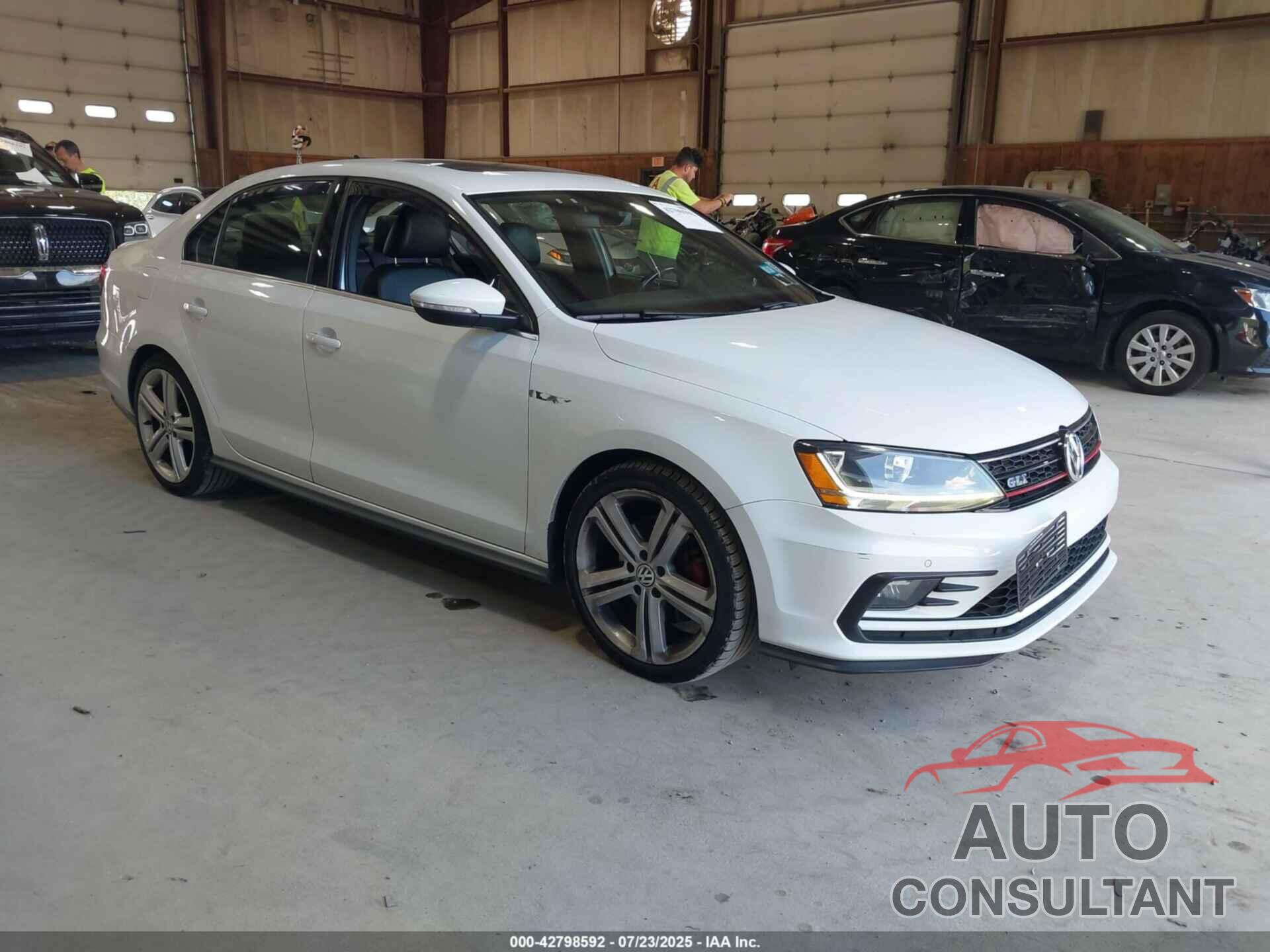 VOLKSWAGEN JETTA 2017 - 3VW4T7AJ7HM369209