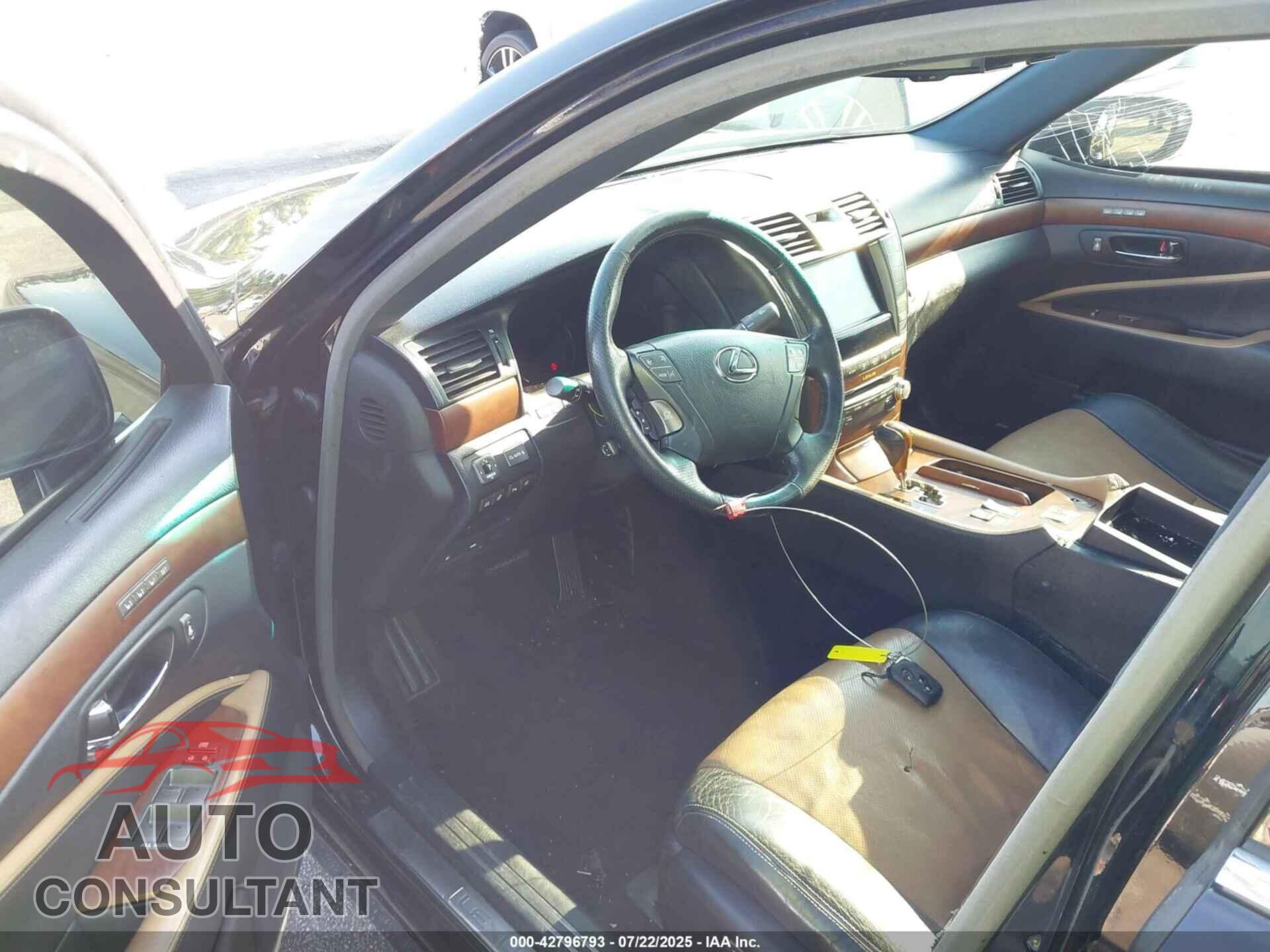 LEXUS LS 460 2012 - JTHBL5EF1C5111656