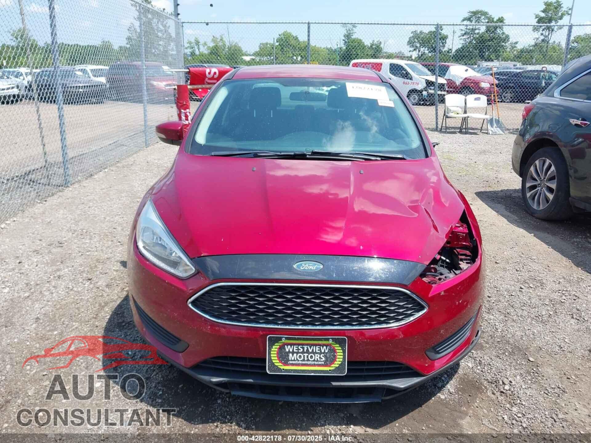 FORD FOCUS 2015 - 1FADP3FE1FL254010