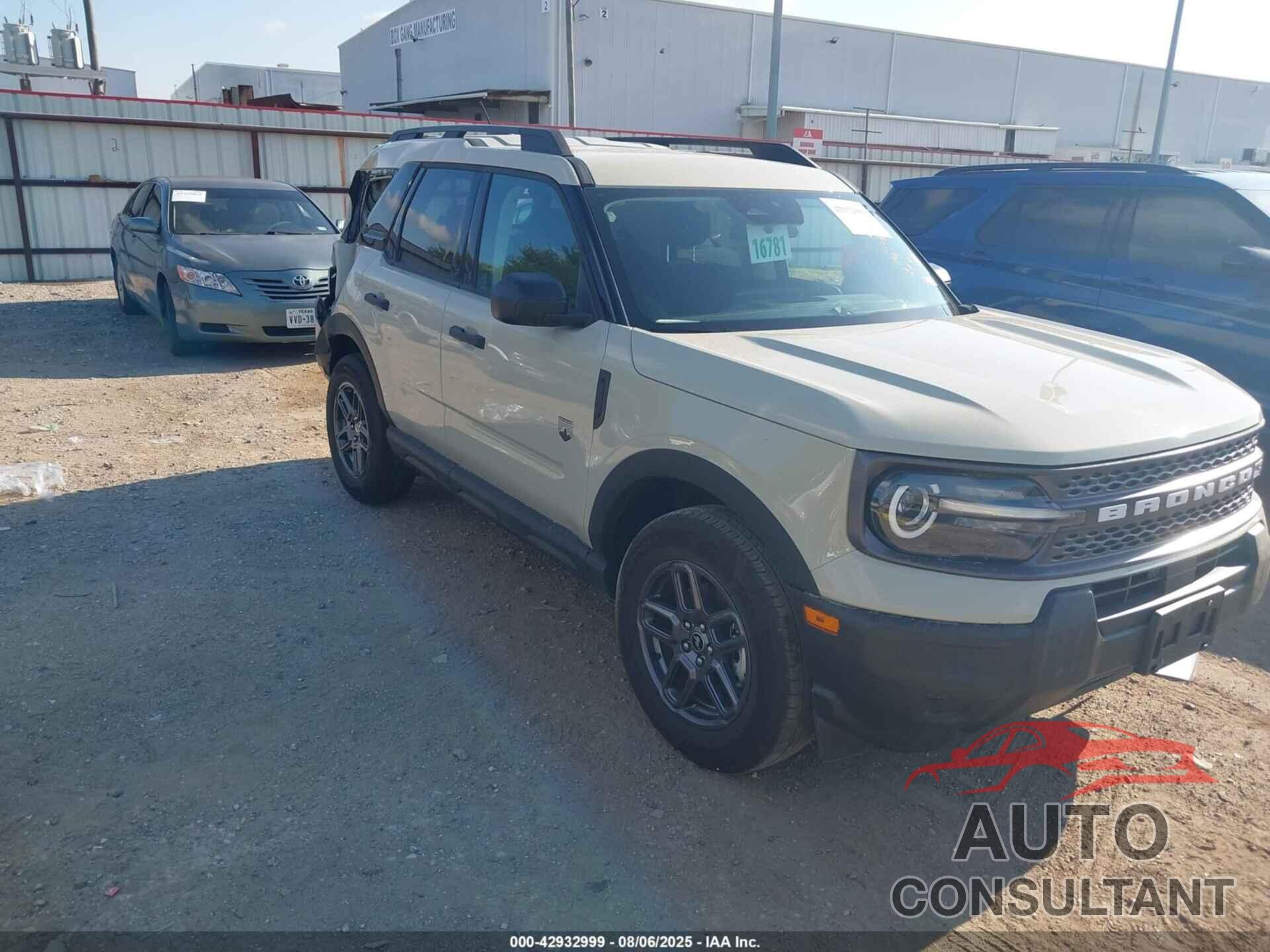 FORD BRONCO SPORT 2025 - 3FMCR9BN3SRE22438