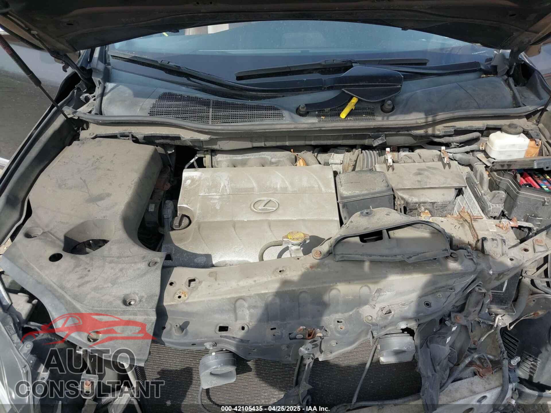 LEXUS RX 350 2013 - 2T2BK1BA2DC166123