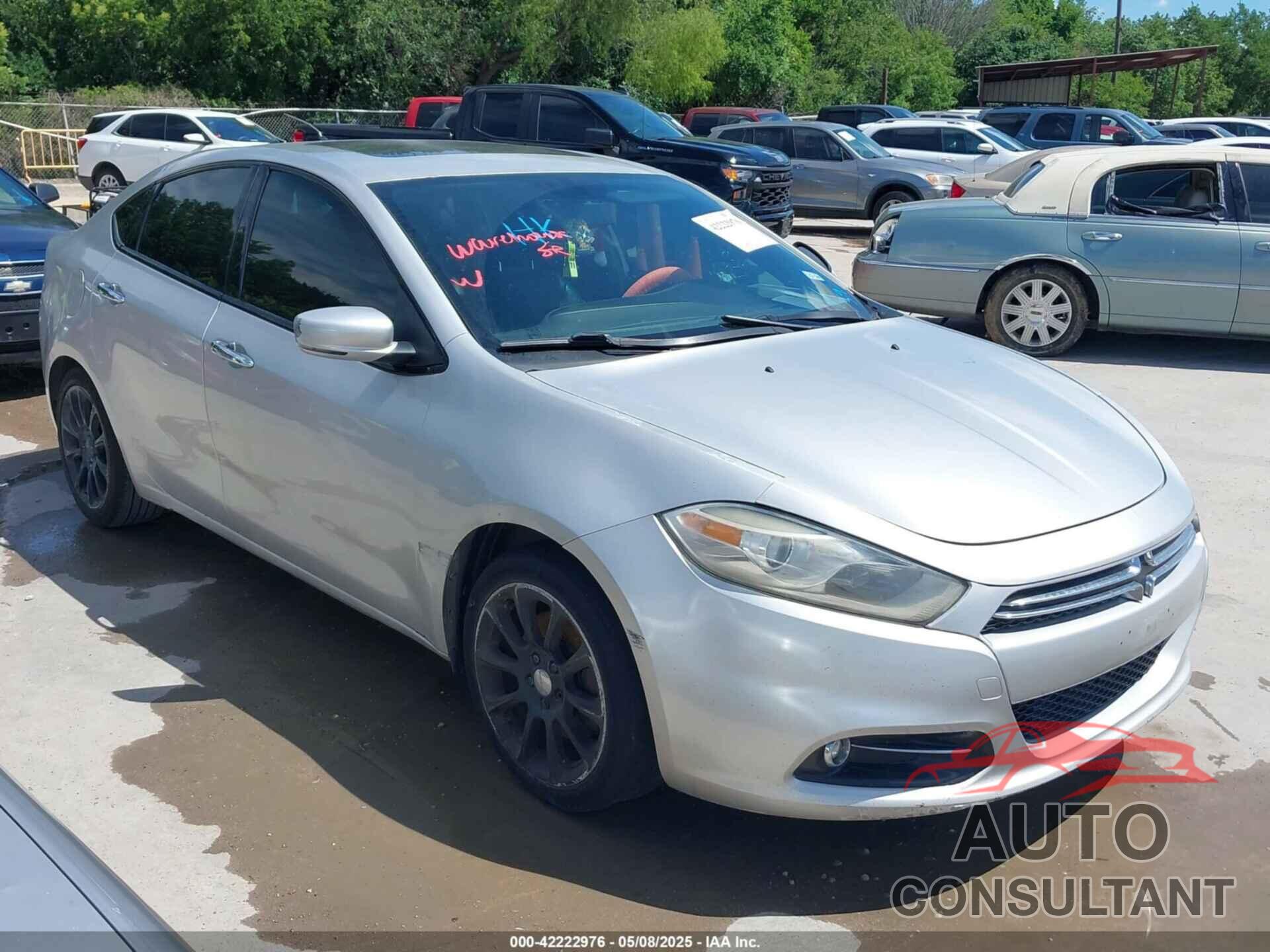 DODGE DART 2013 - 1C3CDFCH1DD285395