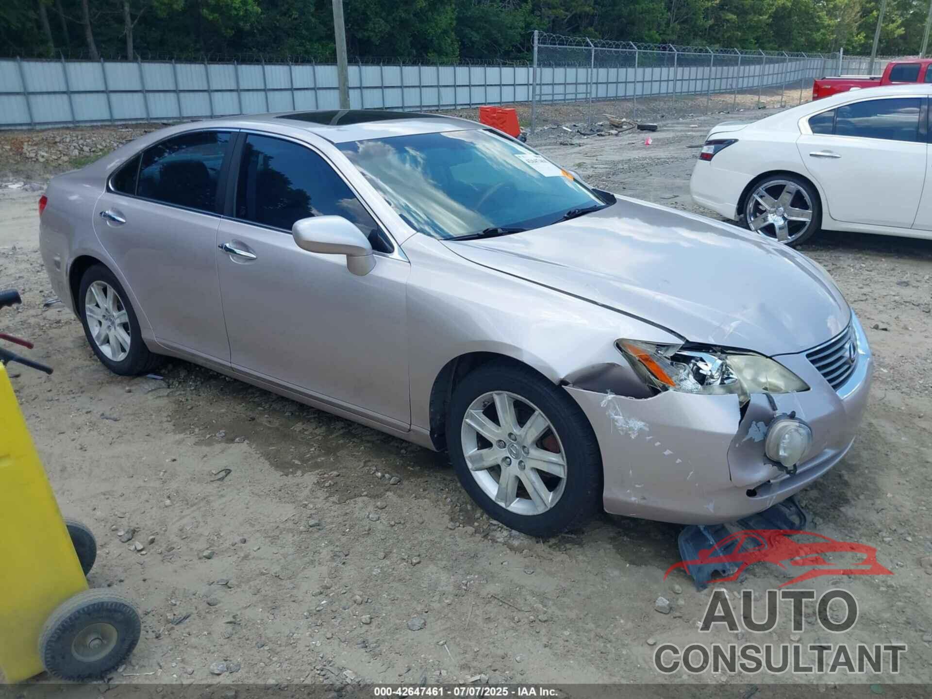 LEXUS ES 350 2009 - JTHBJ46G392336159