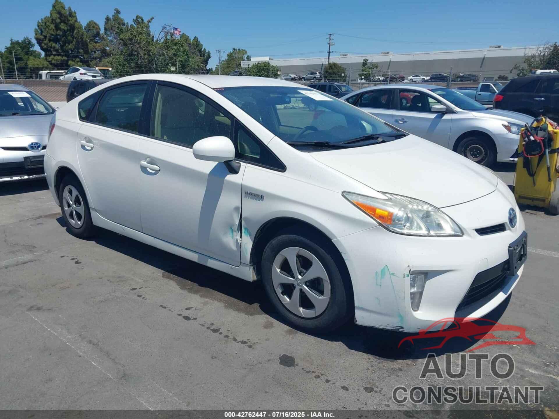 TOYOTA PRIUS 2012 - JTDKN3DU9C5433266
