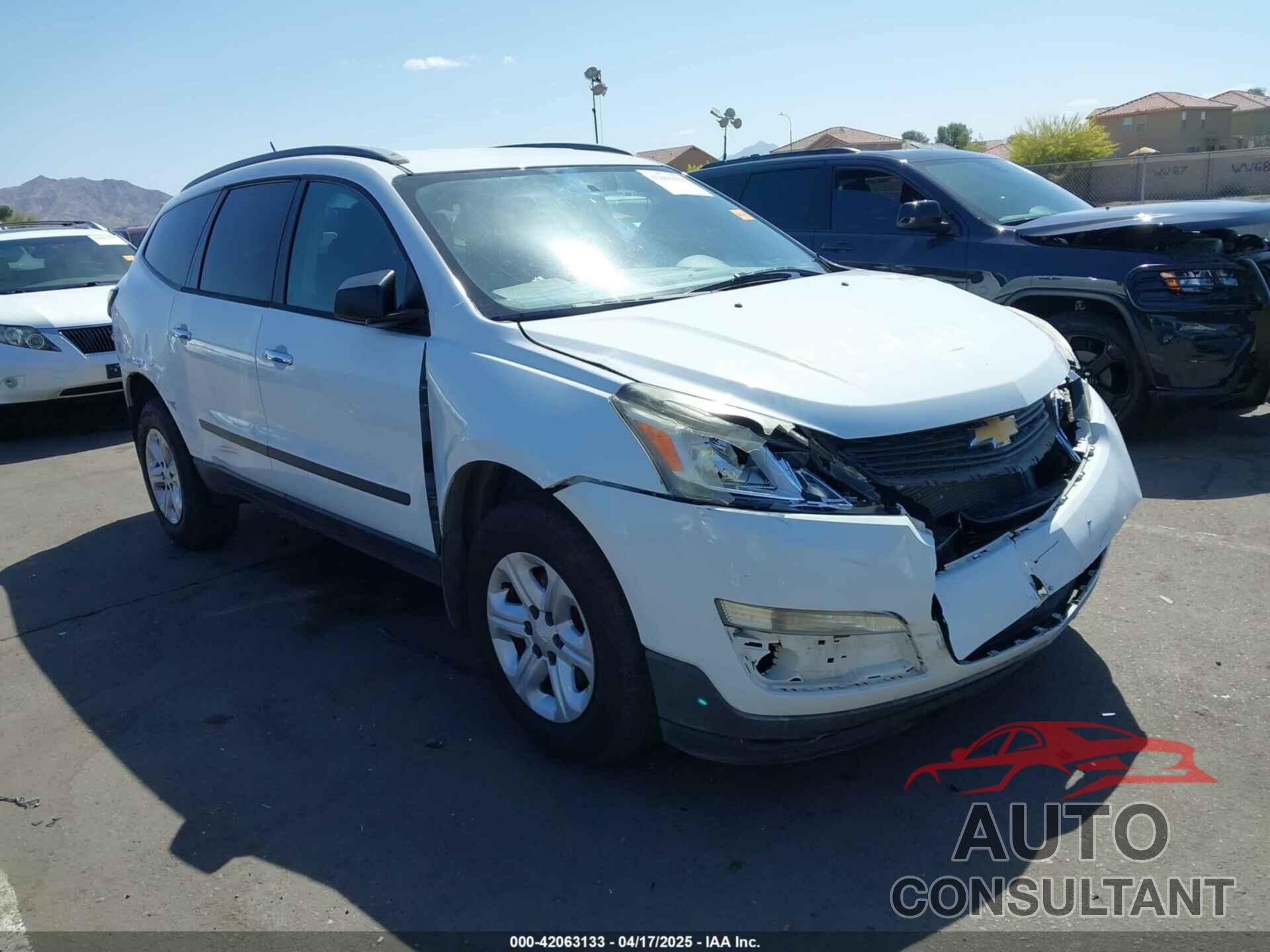 CHEVROLET TRAVERSE 2017 - 1GNKRFED1HJ350439