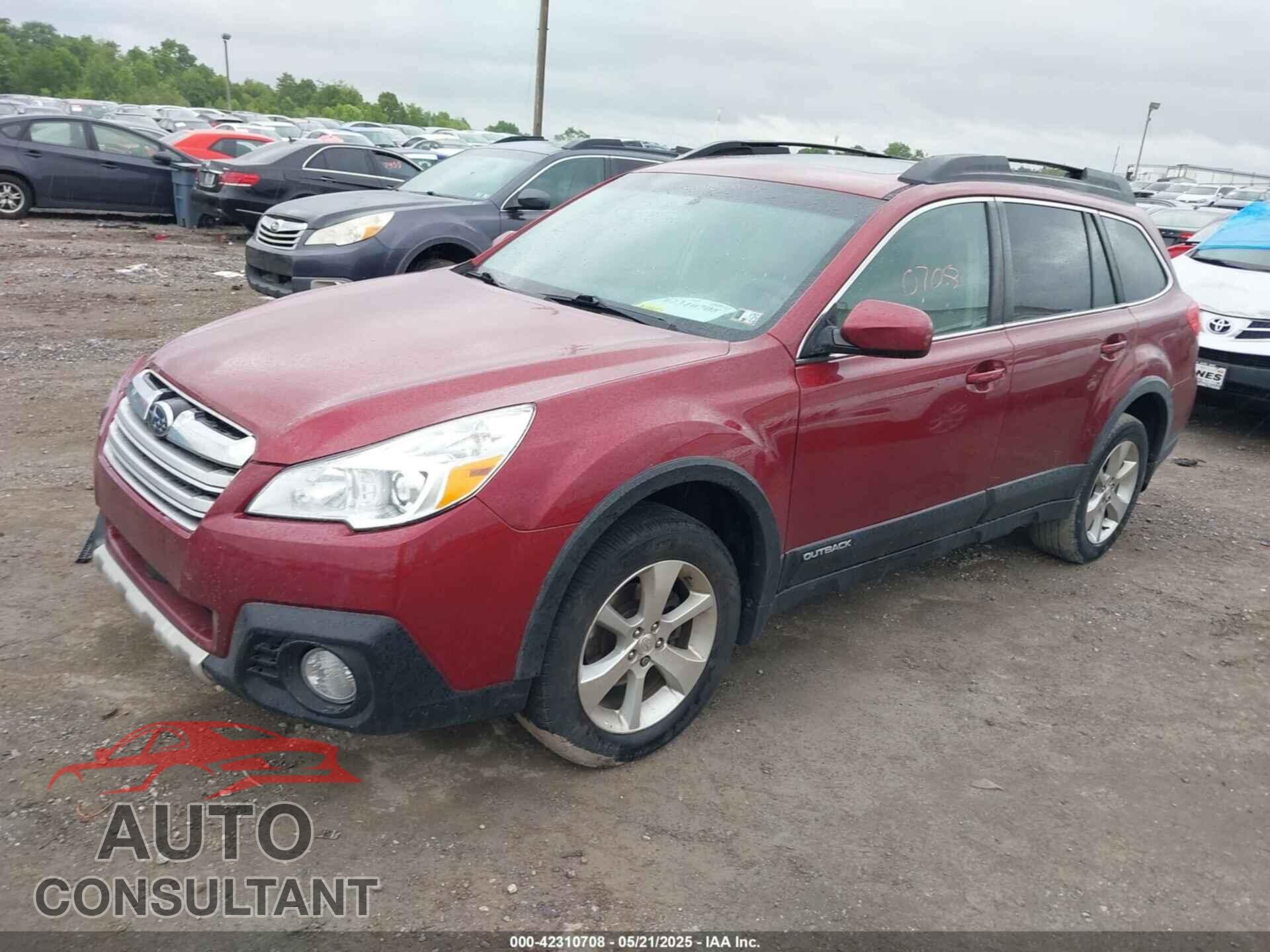 SUBARU OUTBACK 2014 - 4S4BRBLC4E3208321