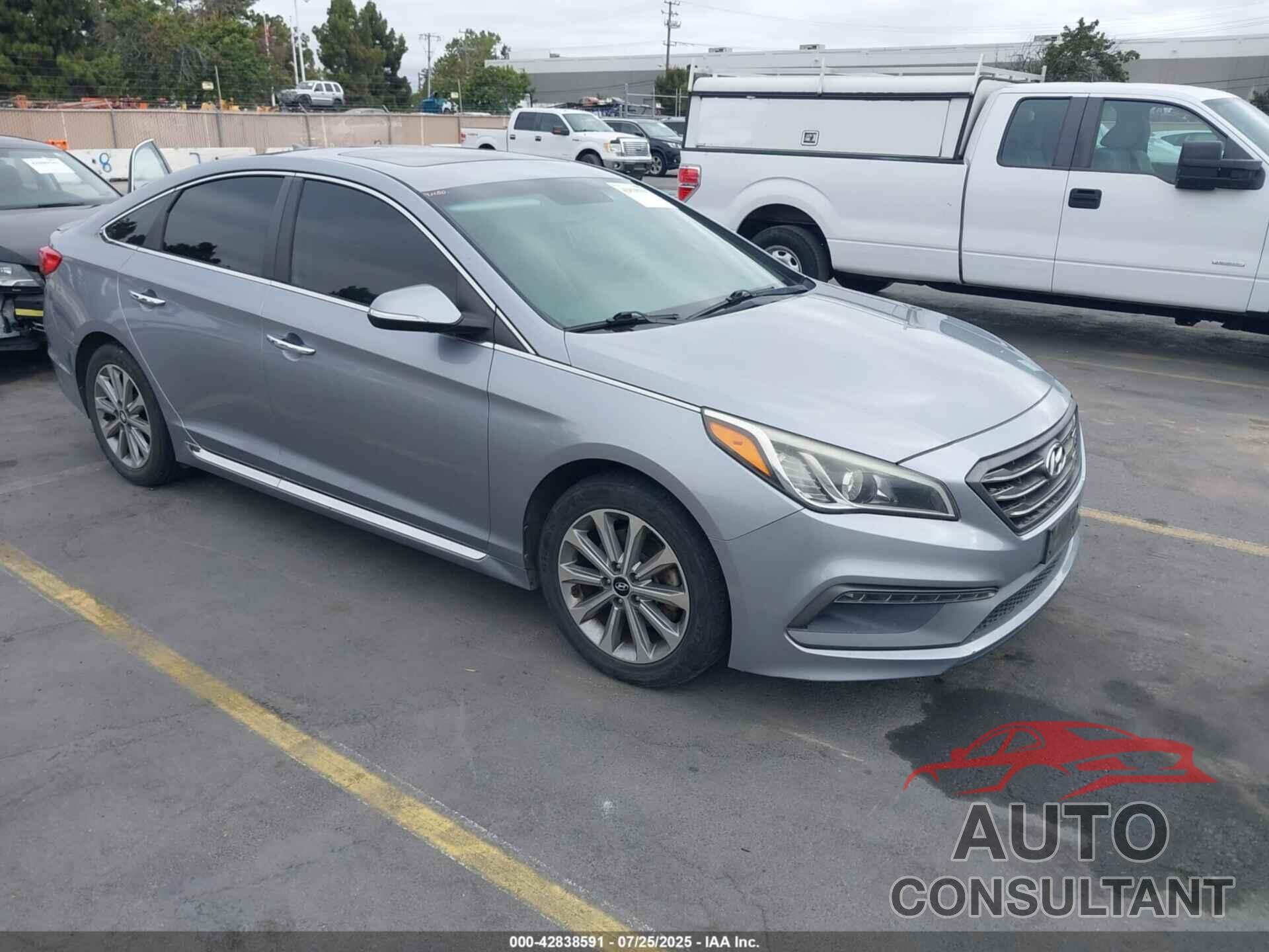 HYUNDAI SONATA 2017 - 5NPE34AFXHH454262
