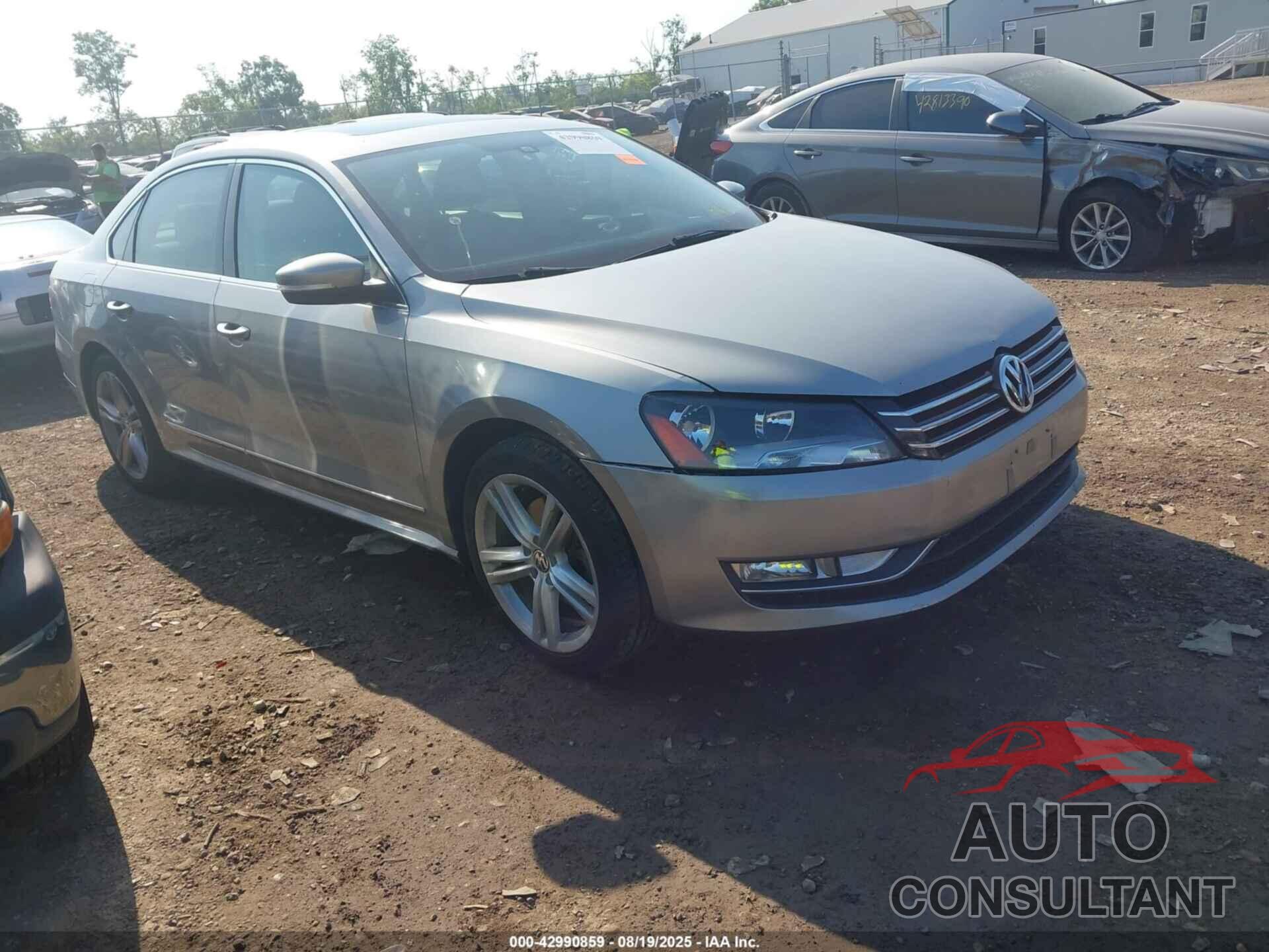 VOLKSWAGEN PASSAT 2013 - 1VWCN7A39DC139948