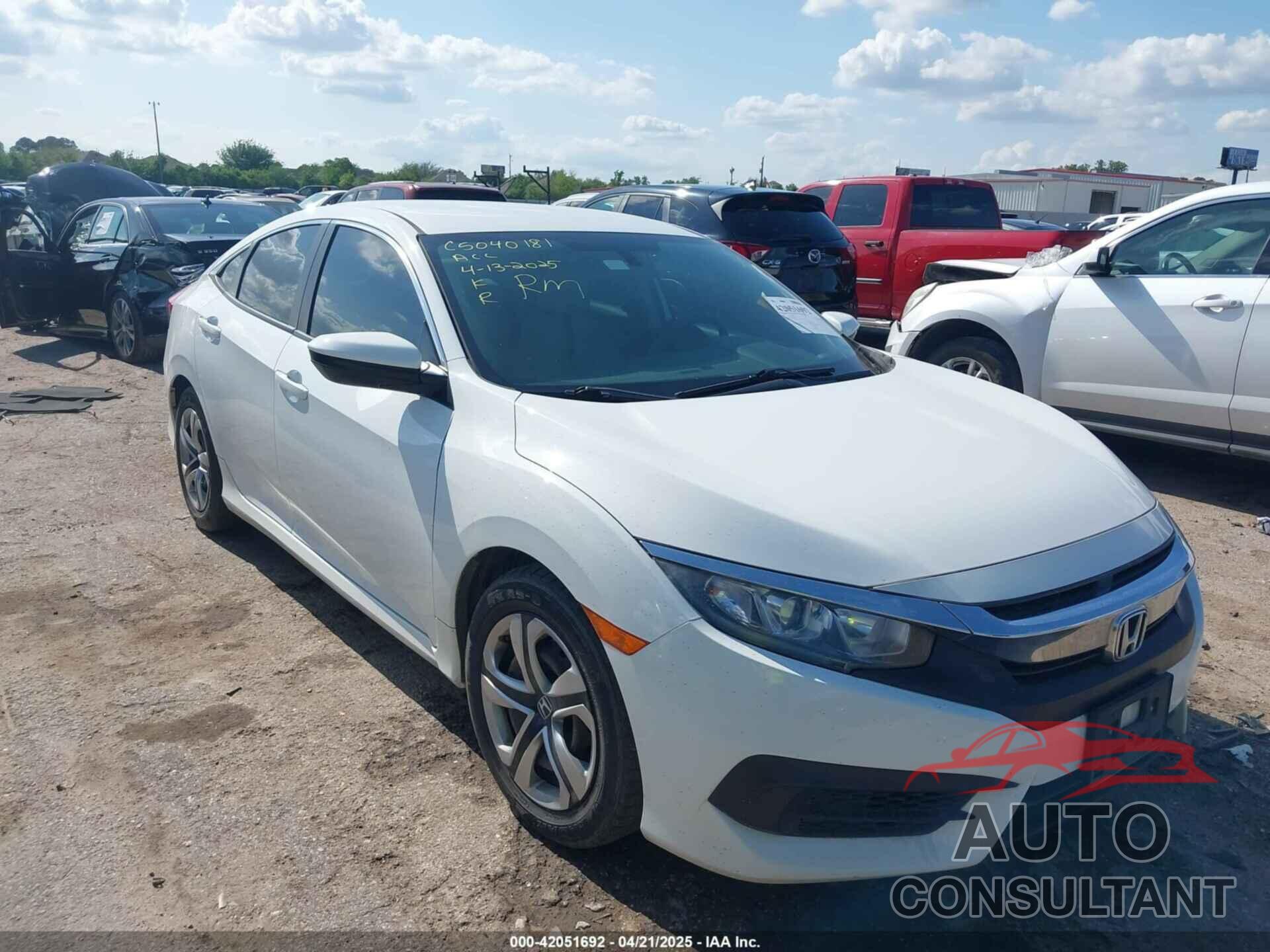 HONDA CIVIC 2017 - 19XFC2F59HE071331