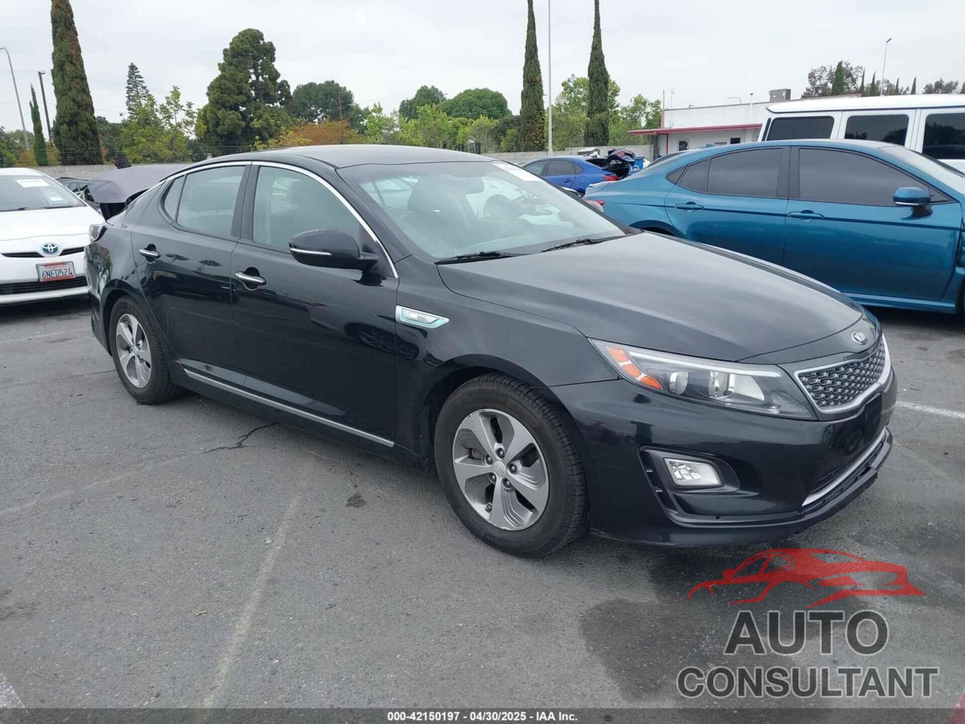 KIA OPTIMA HYBRID 2015 - KNAGM4AD8F5083391