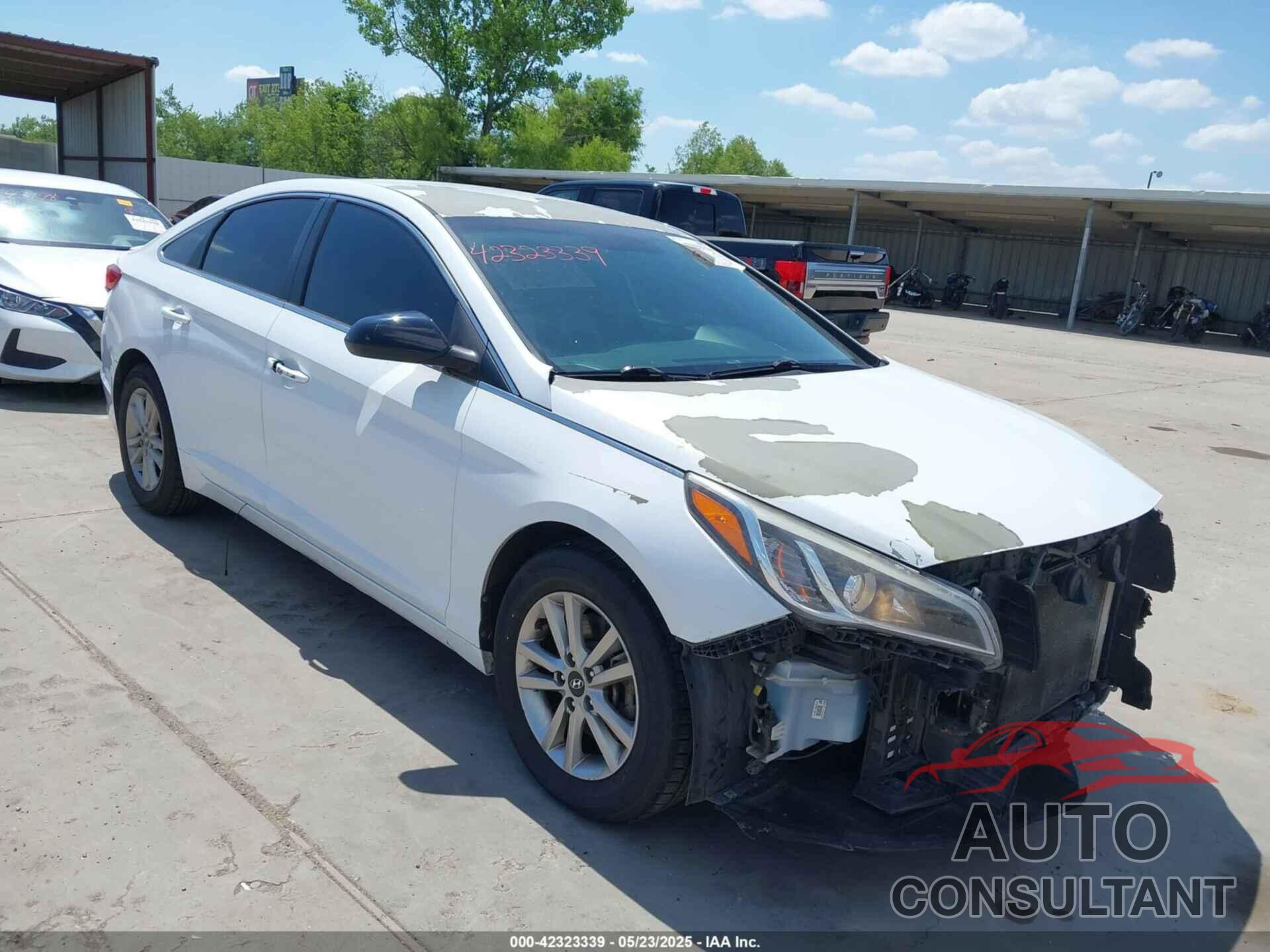 HYUNDAI SONATA 2016 - 5NPE24AFXGH393836