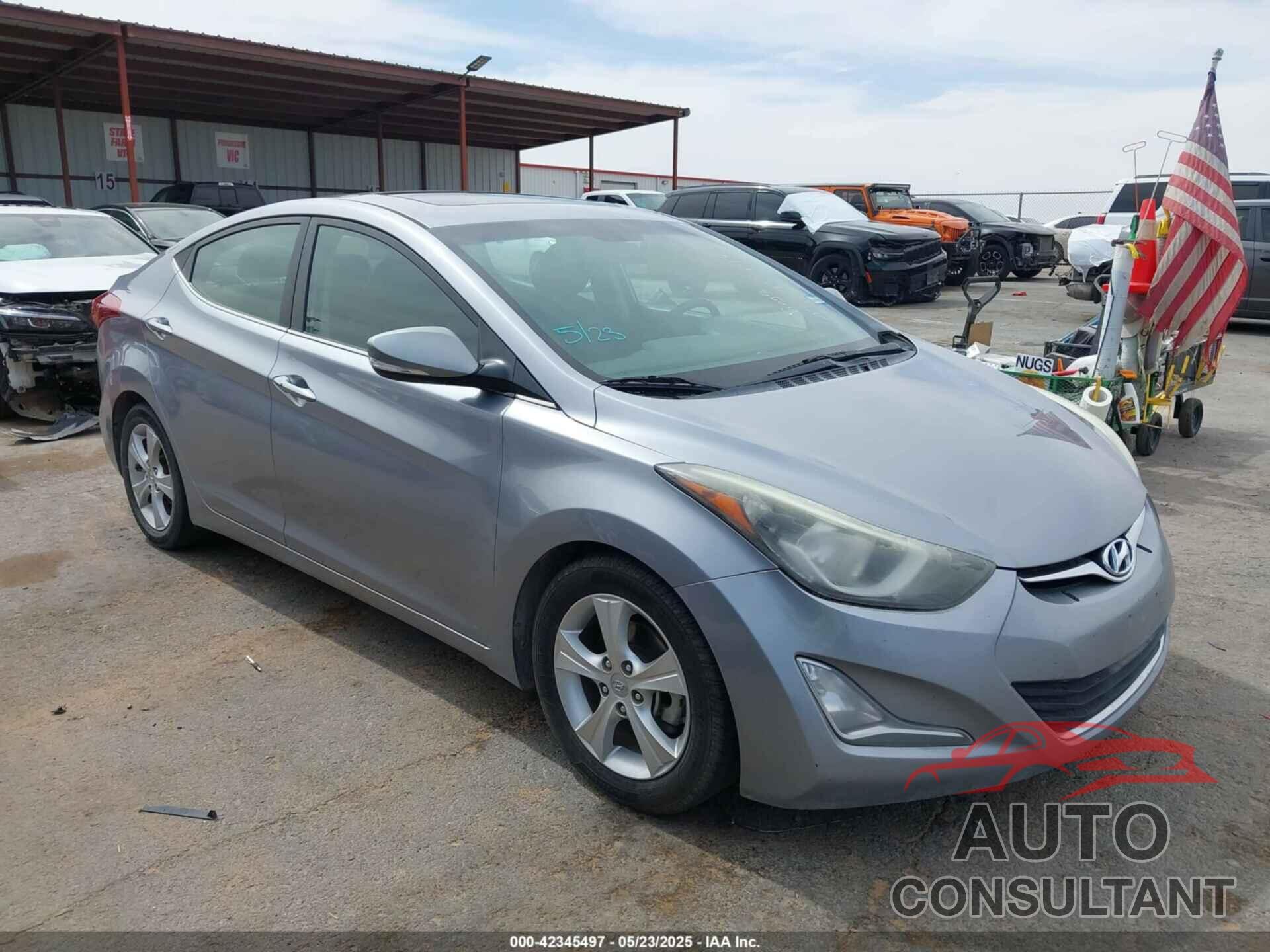 HYUNDAI ELANTRA 2016 - 5NPDH4AE9GH730143