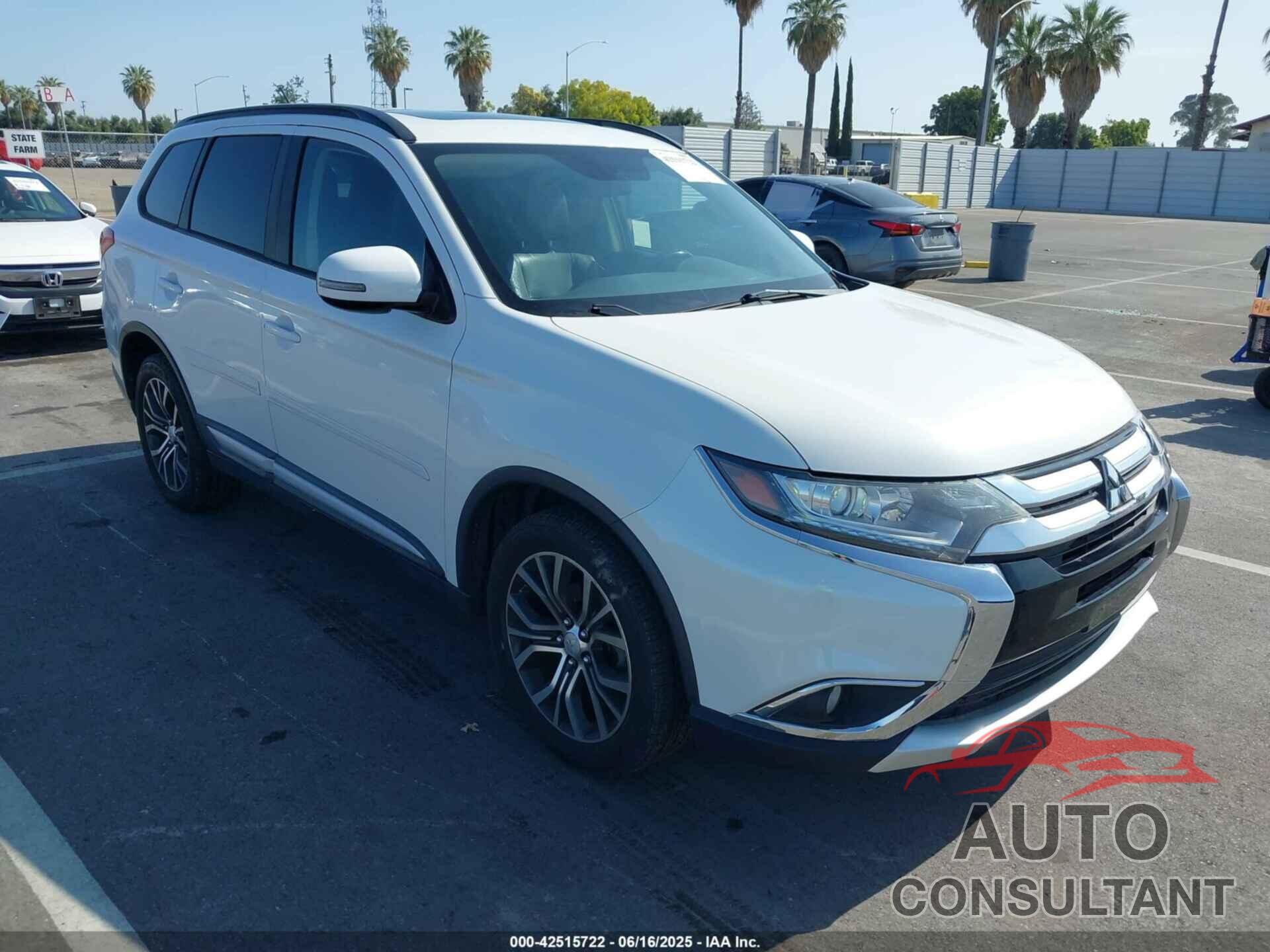 MITSUBISHI OUTLANDER 2016 - JA4AD3A33GZ013375