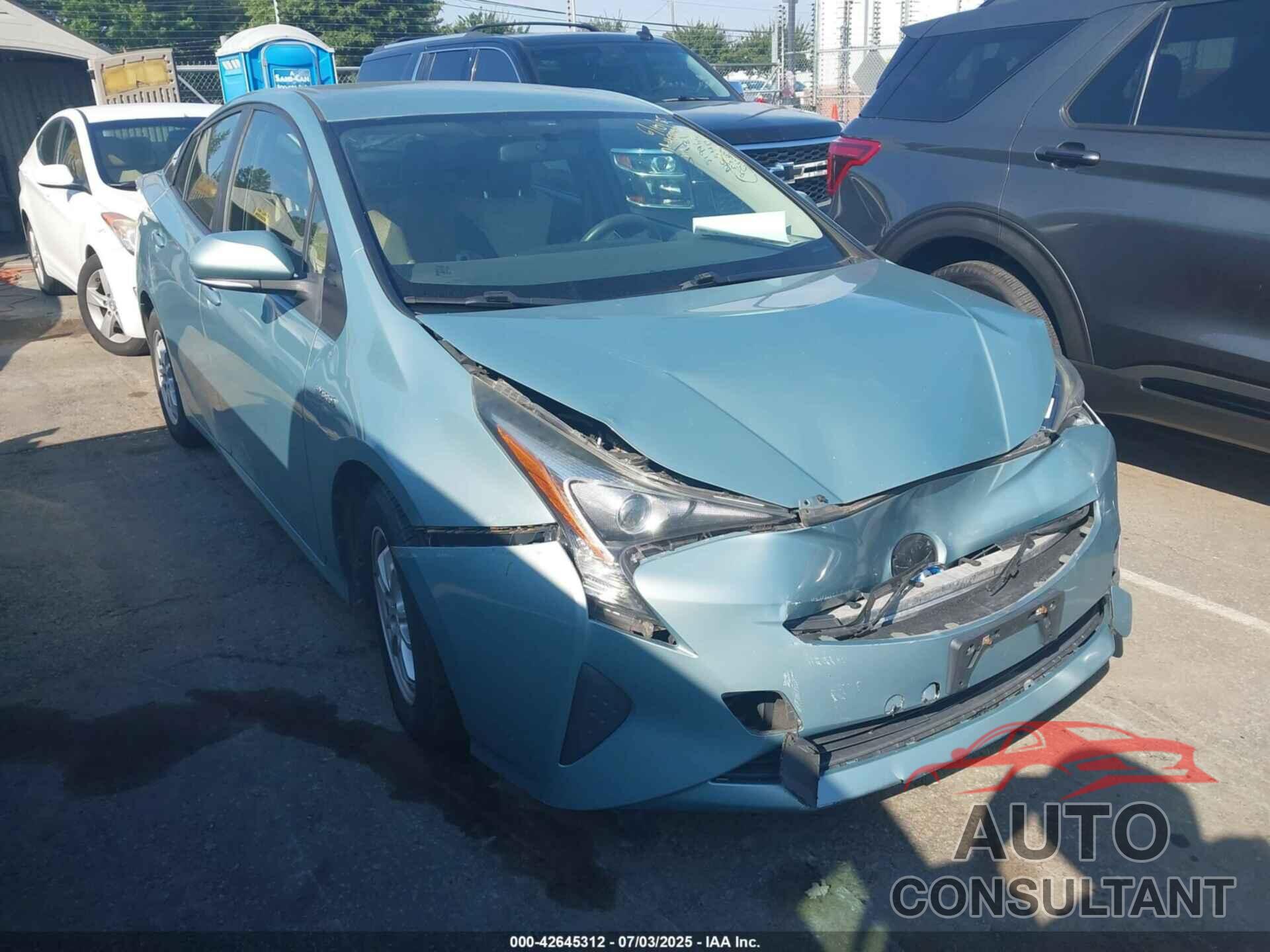 TOYOTA PRIUS 2016 - JTDKBRFU3G3519960