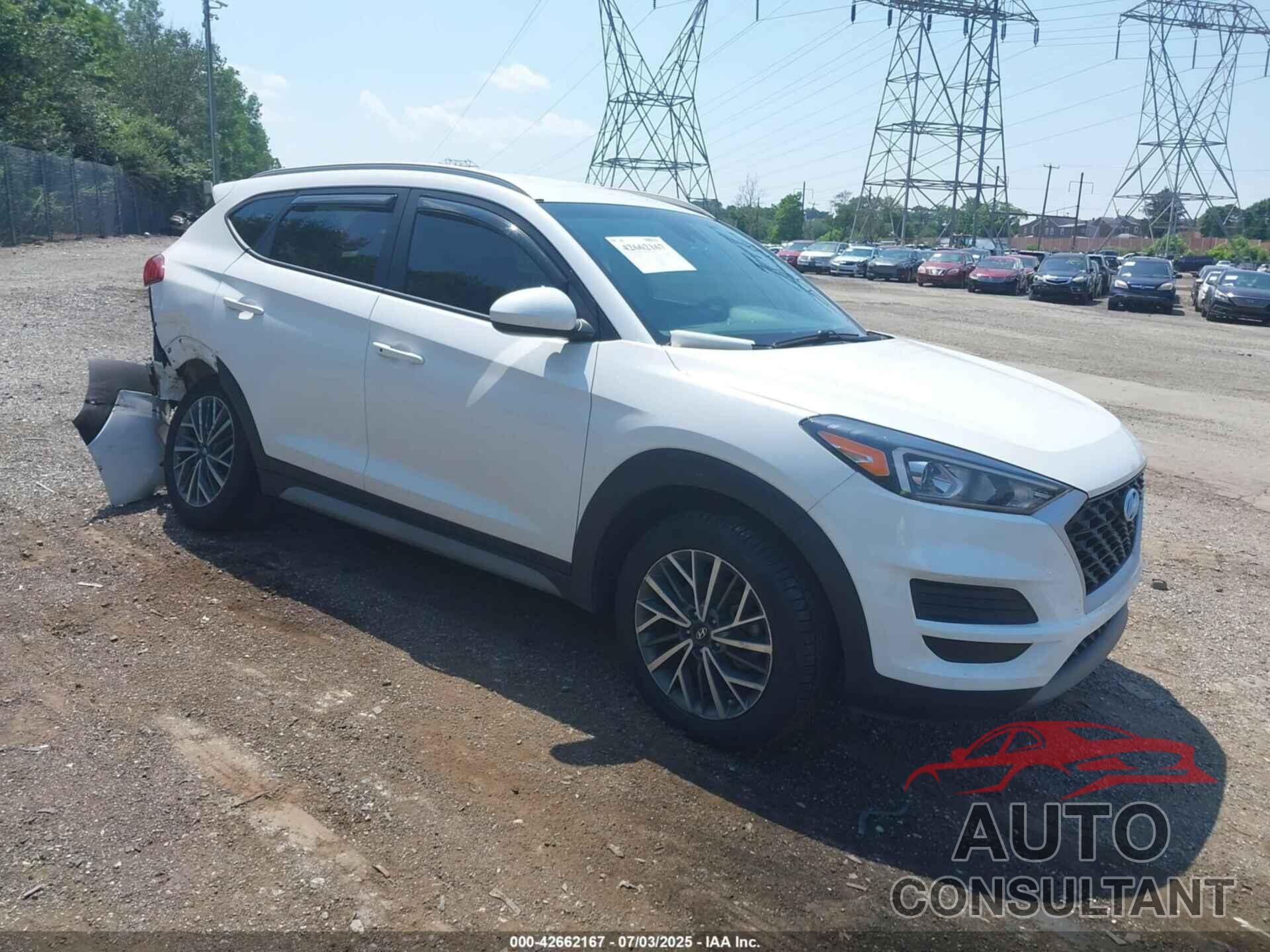 HYUNDAI TUCSON 2021 - KM8J3CAL2MU370267